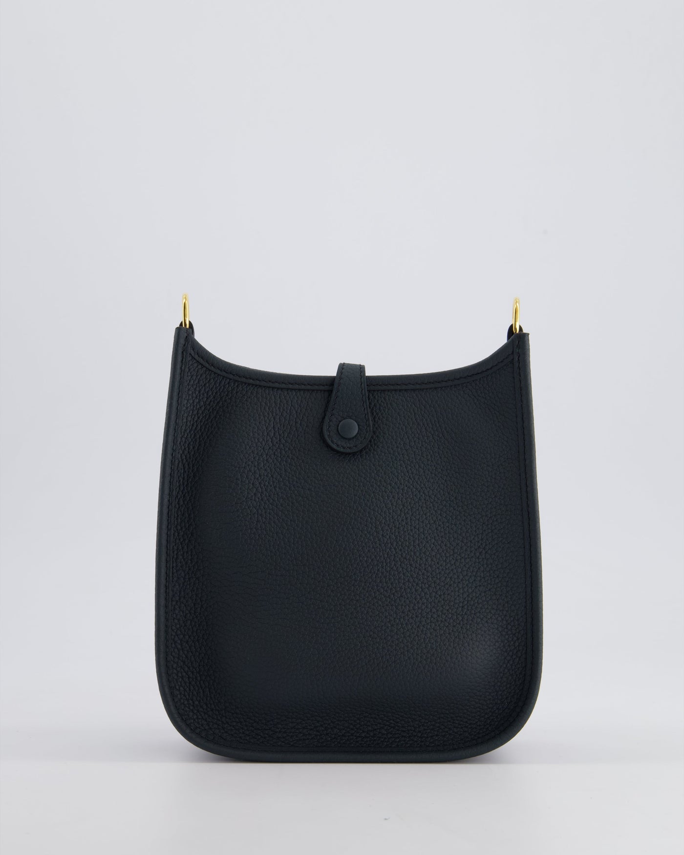 *RARE* Hermes Mini Evelyne 16 Bag in Vert Rousseau Maurice Leather with Gold Hardware & Vert Cypress Sangle Wooly Unicolore Strap - Product Image 6