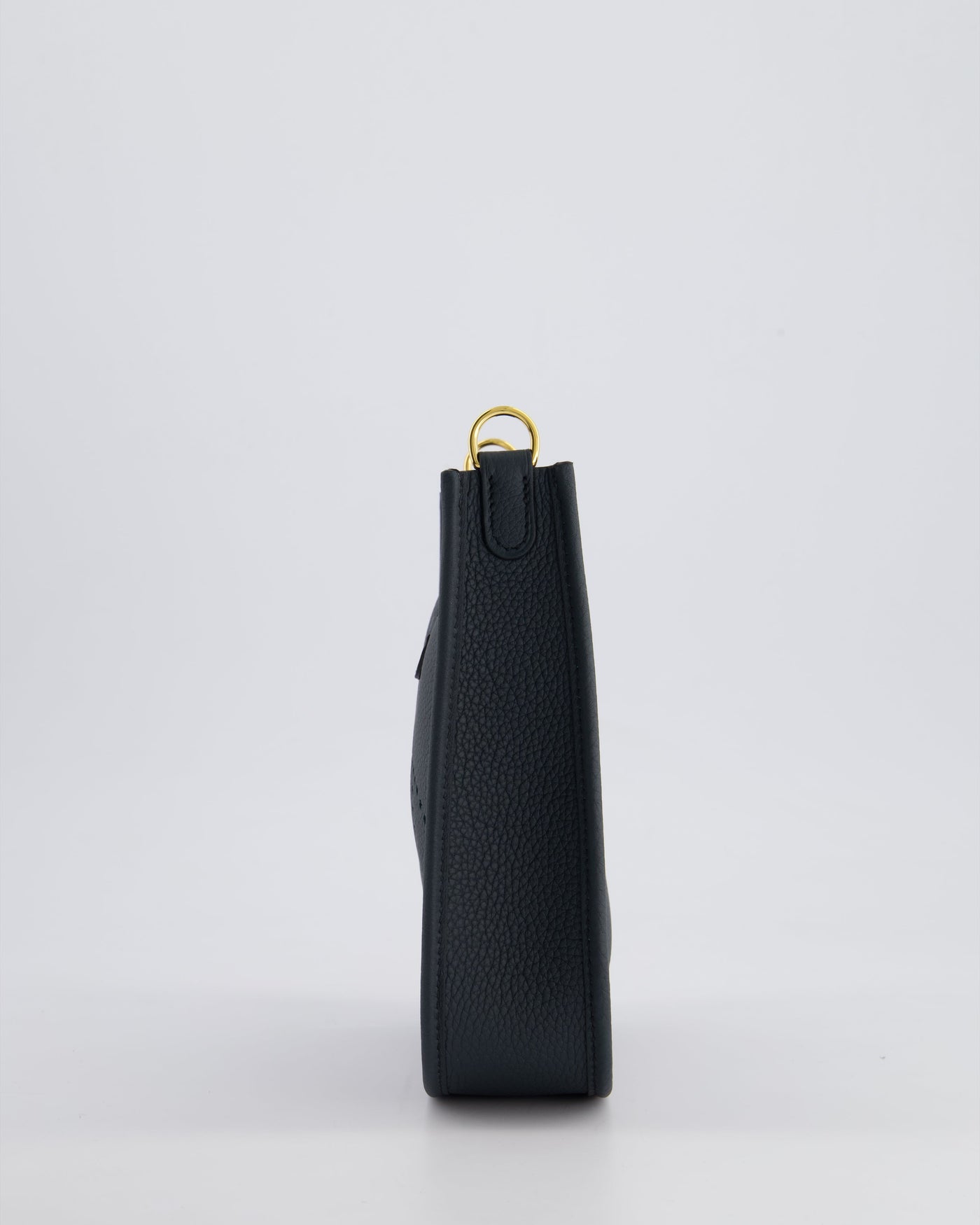 *RARE* Hermes Mini Evelyne 16 Bag in Vert Rousseau Maurice Leather with Gold Hardware & Vert Cypress Sangle Wooly Unicolore Strap - Product Image 8