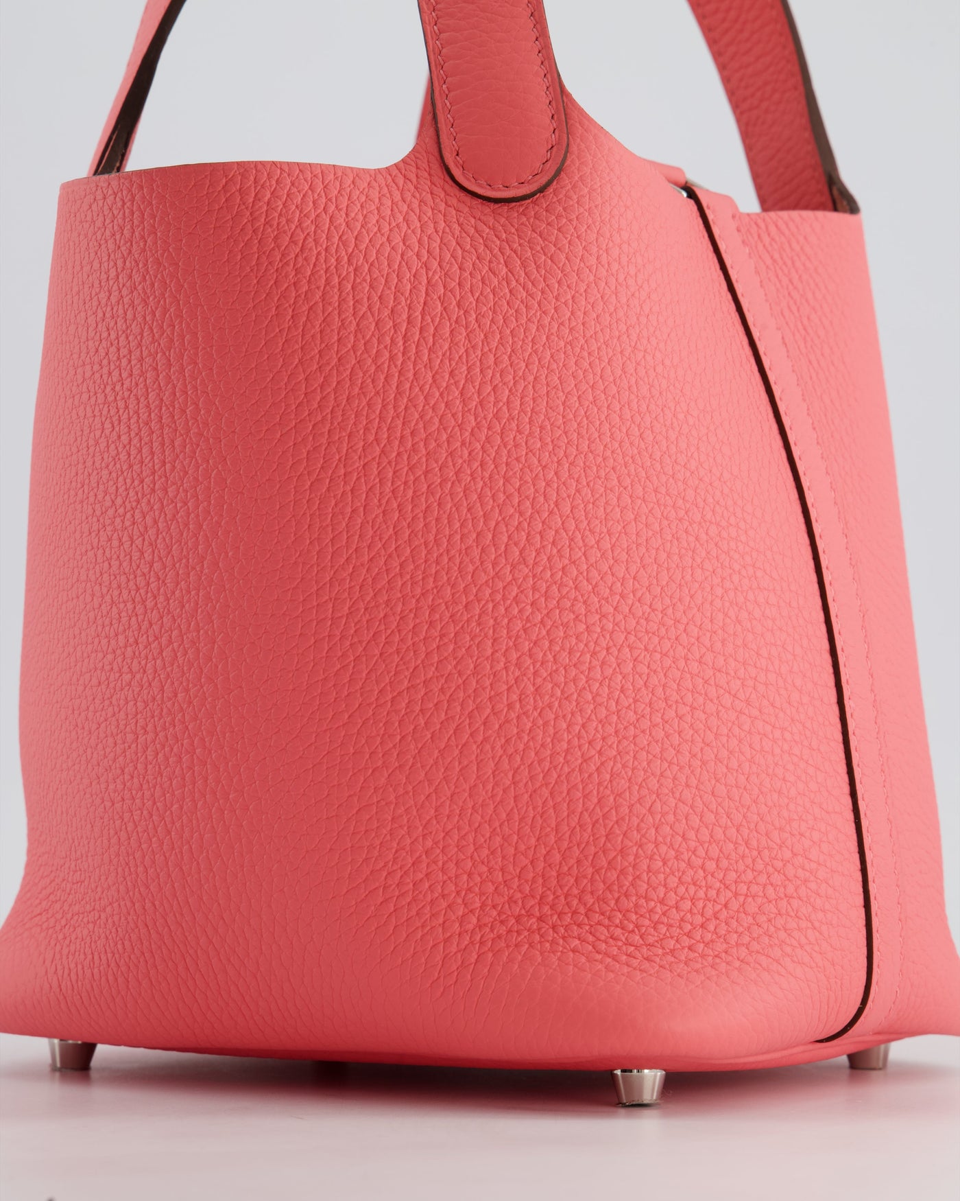 *HOT* Hermes Picotin Lock Bag 18cm in Rose Azalee Clemence Leather with Palladium Hardware - Product Image 12