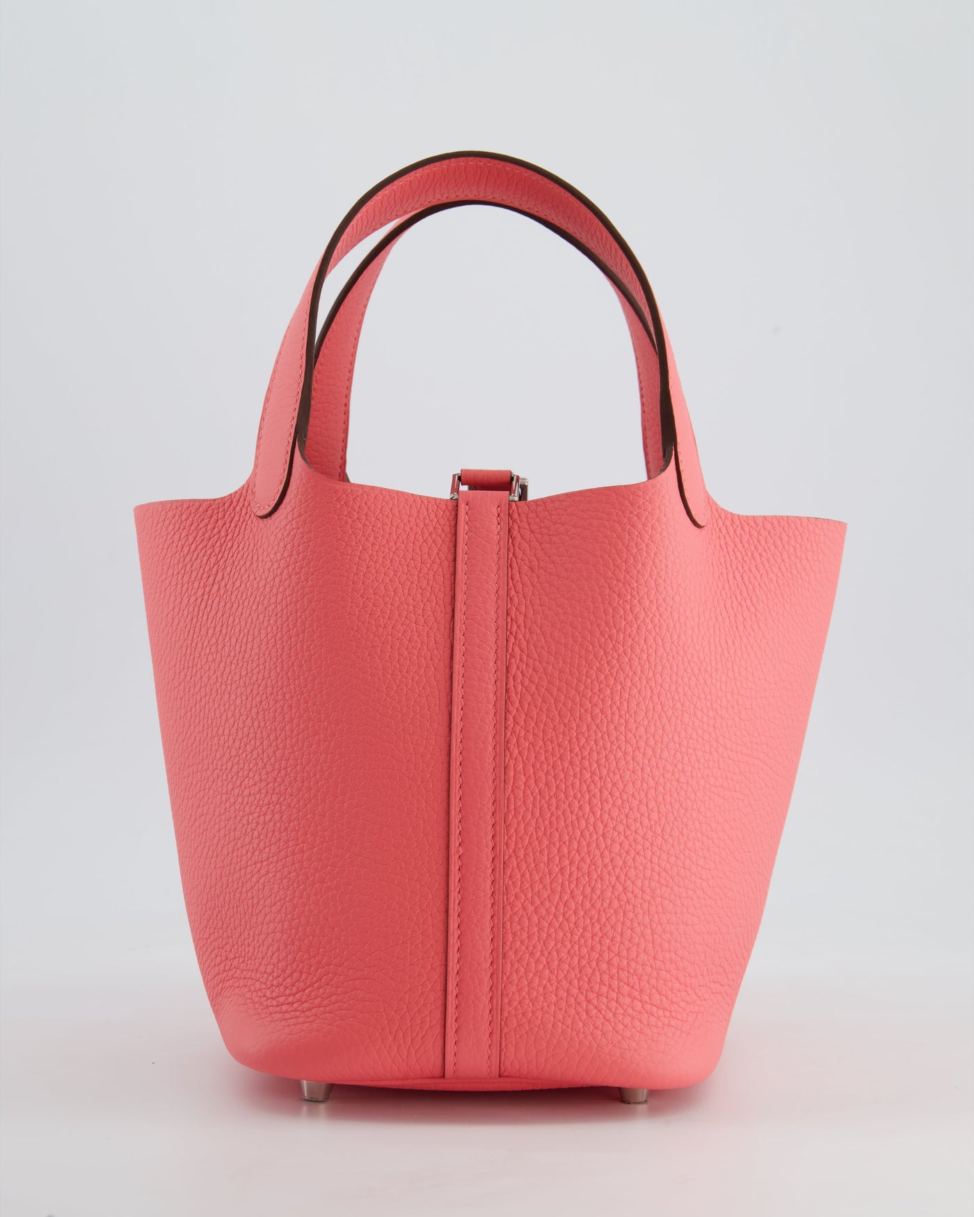 *HOT* Hermes Picotin Lock Bag 18cm in Rose Azalee Clemence Leather with Palladium Hardware - Product Image 5