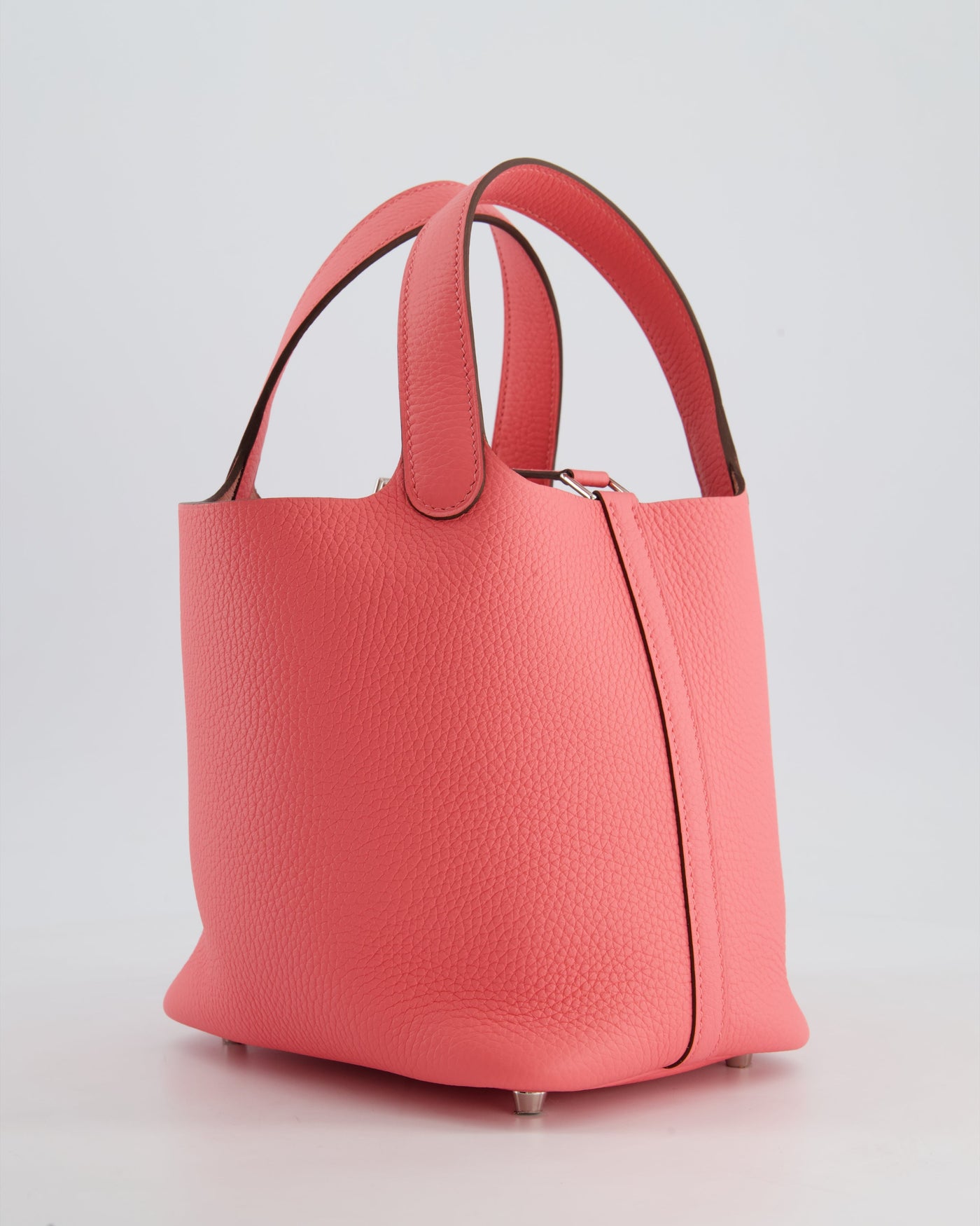 *HOT* Hermes Picotin Lock Bag 18cm in Rose Azalee Clemence Leather with Palladium Hardware - Product Image 6