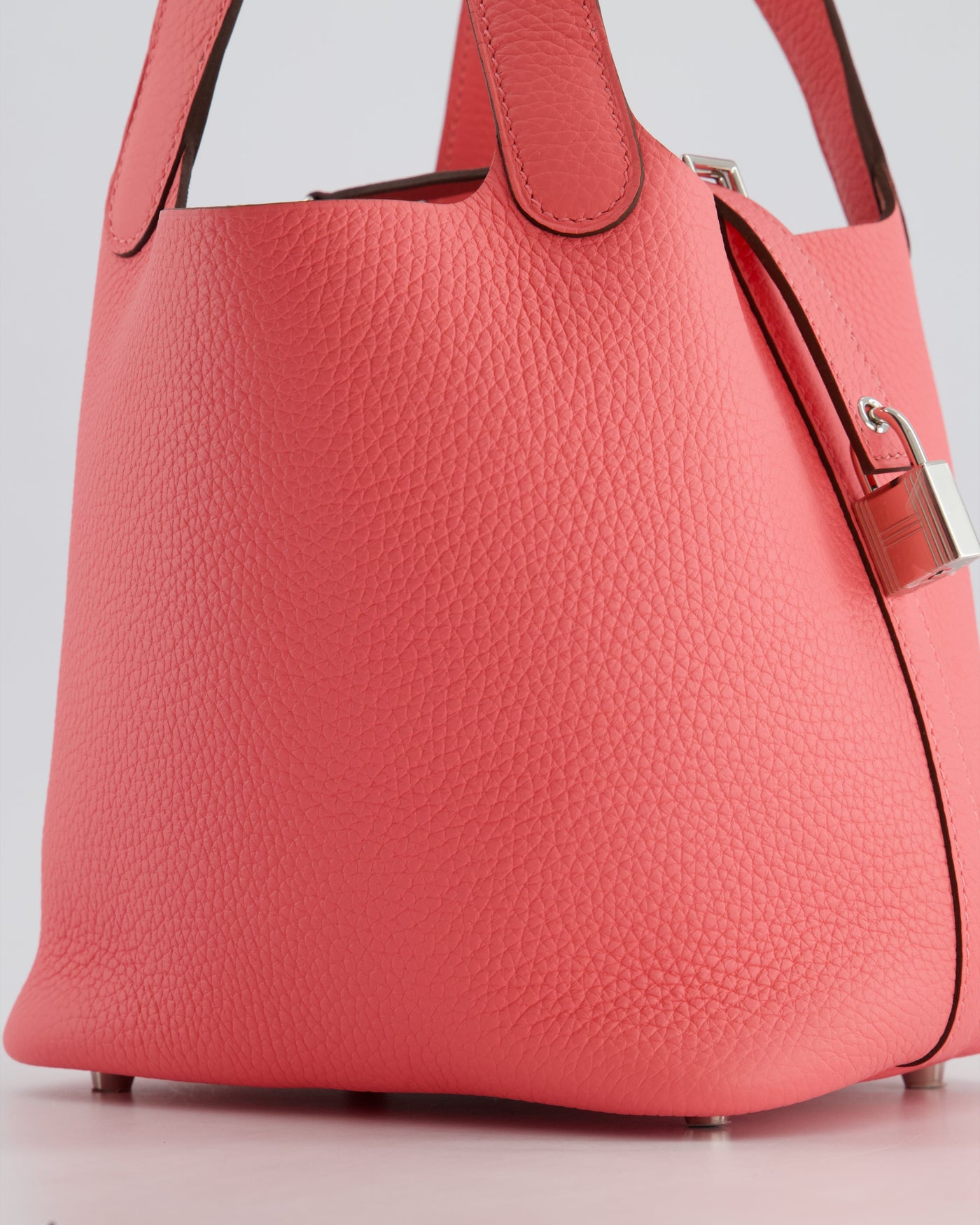 *HOT* Hermes Picotin Lock Bag 18cm in Rose Azalee Clemence Leather with Palladium Hardware - Product Image 9