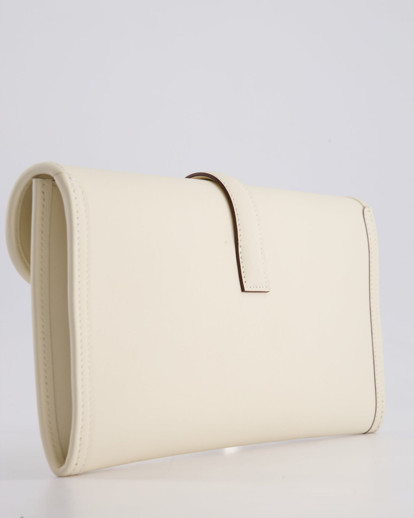 Hermes Jige Elan 29cm Clutch Bag in Nata Evercolour Leather - Product Image 13