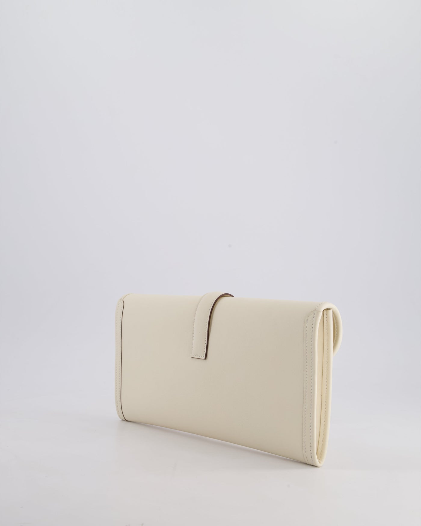 Hermes Jige Elan 29cm Clutch Bag in Nata Evercolour Leather - Product Image 6