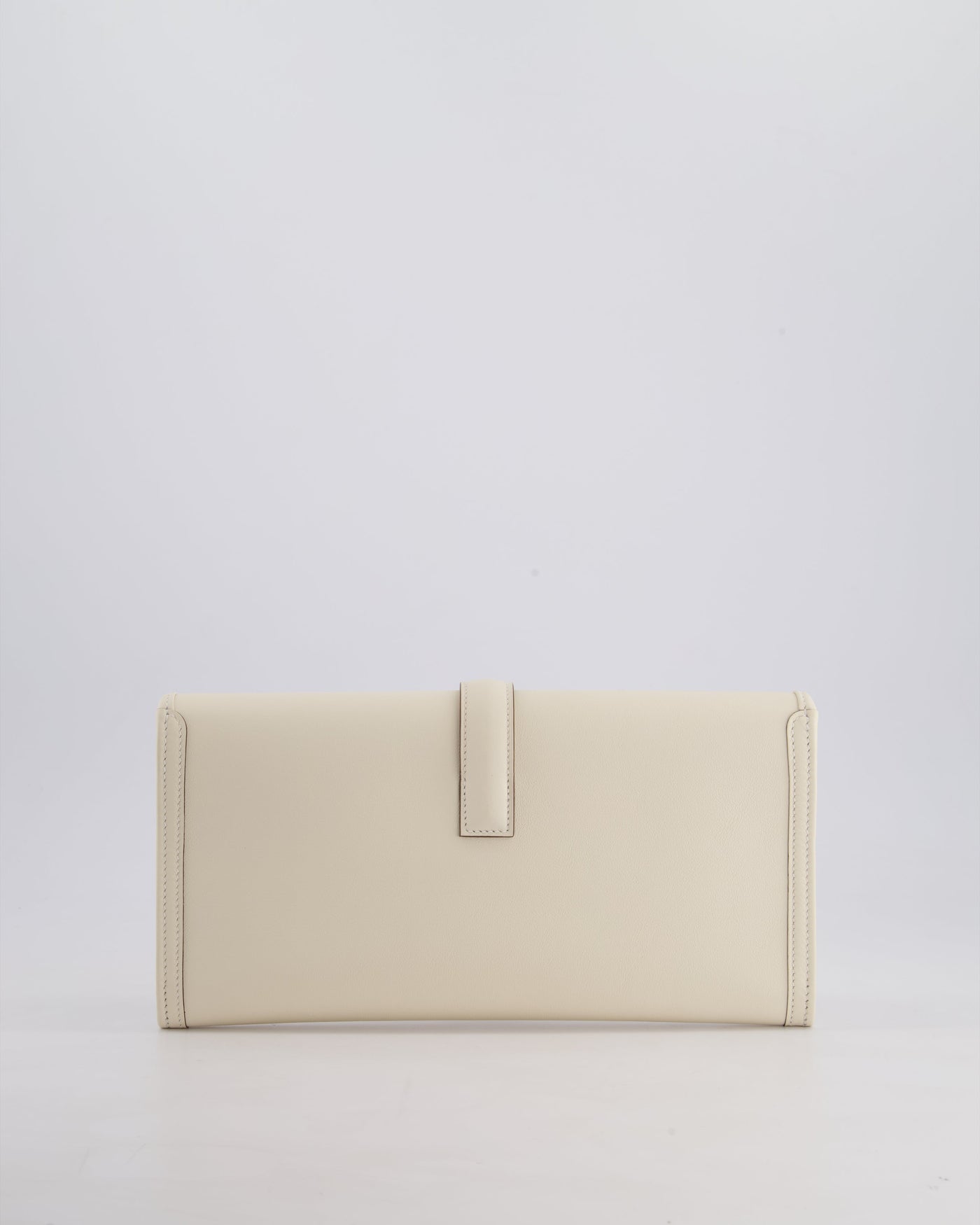 Hermes Jige Elan 29cm Clutch Bag in Nata Evercolour Leather - Product Image 7