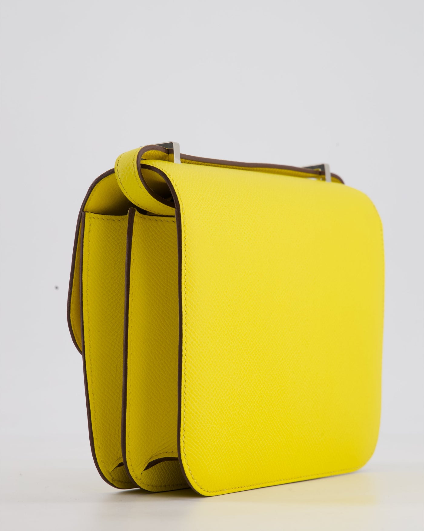 Hermes Constance III 18 Miroir Bag in Jaune De Naples Epsom Leather with Palladium Hardware - Product Image 14