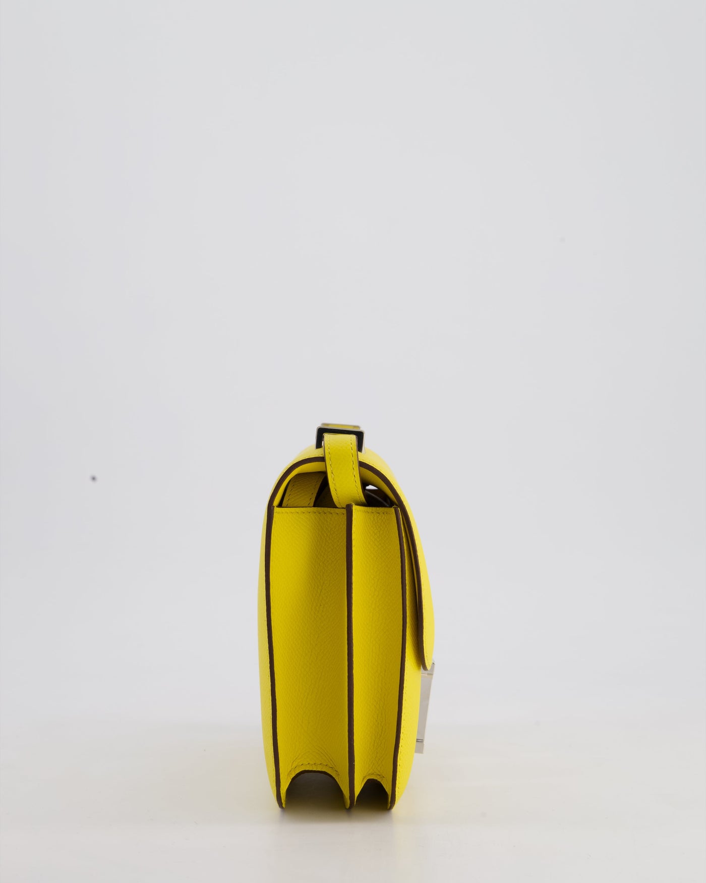 Hermes Constance III 18 Miroir Bag in Jaune De Naples Epsom Leather with Palladium Hardware - Product Image 5
