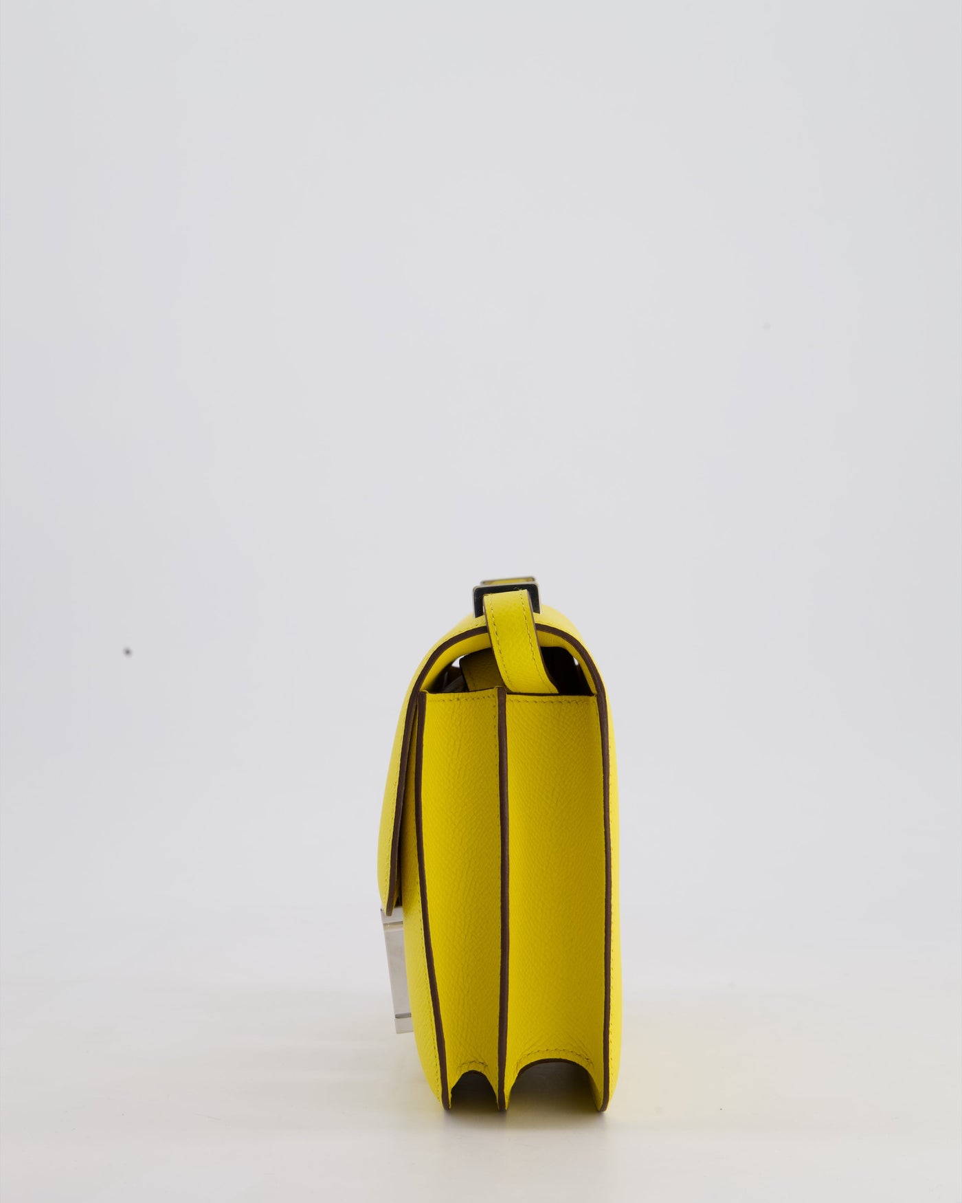 Hermes Constance III 18 Miroir Bag in Jaune De Naples Epsom Leather with Palladium Hardware - Product Image 9