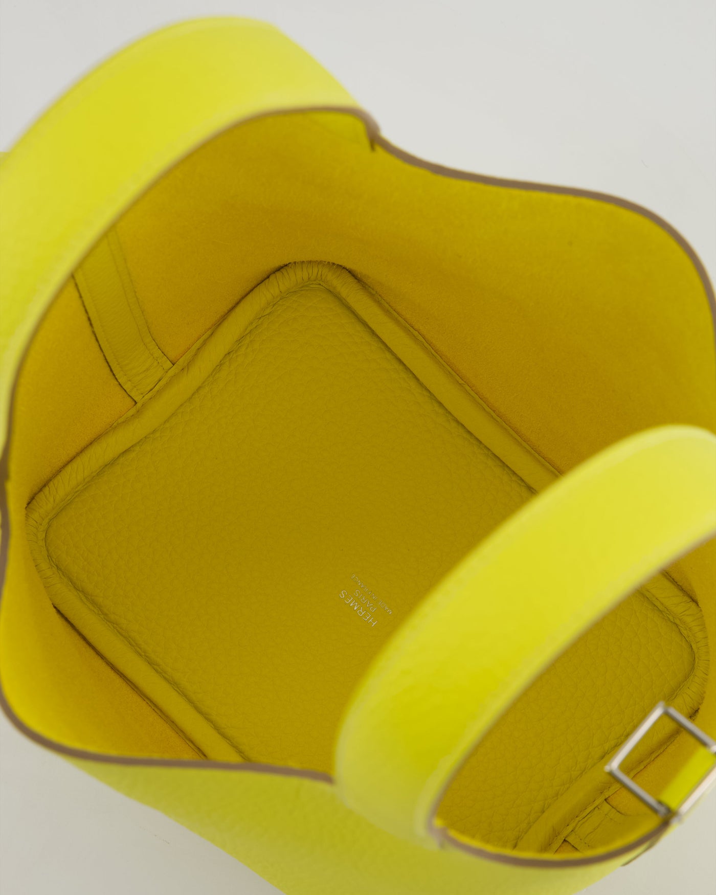 Hermes Picotin Lock Bag 18cm in Lime Clemence Leather with Palladium Hardware - Product Image 19