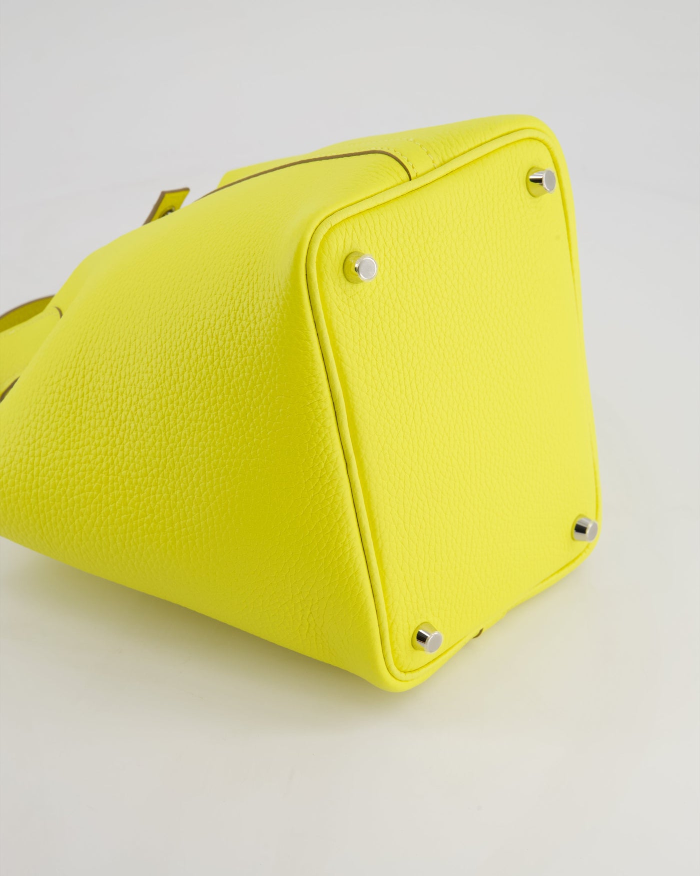 Hermes Picotin Lock Bag 18cm in Lime Clemence Leather with Palladium Hardware - Product Image 16