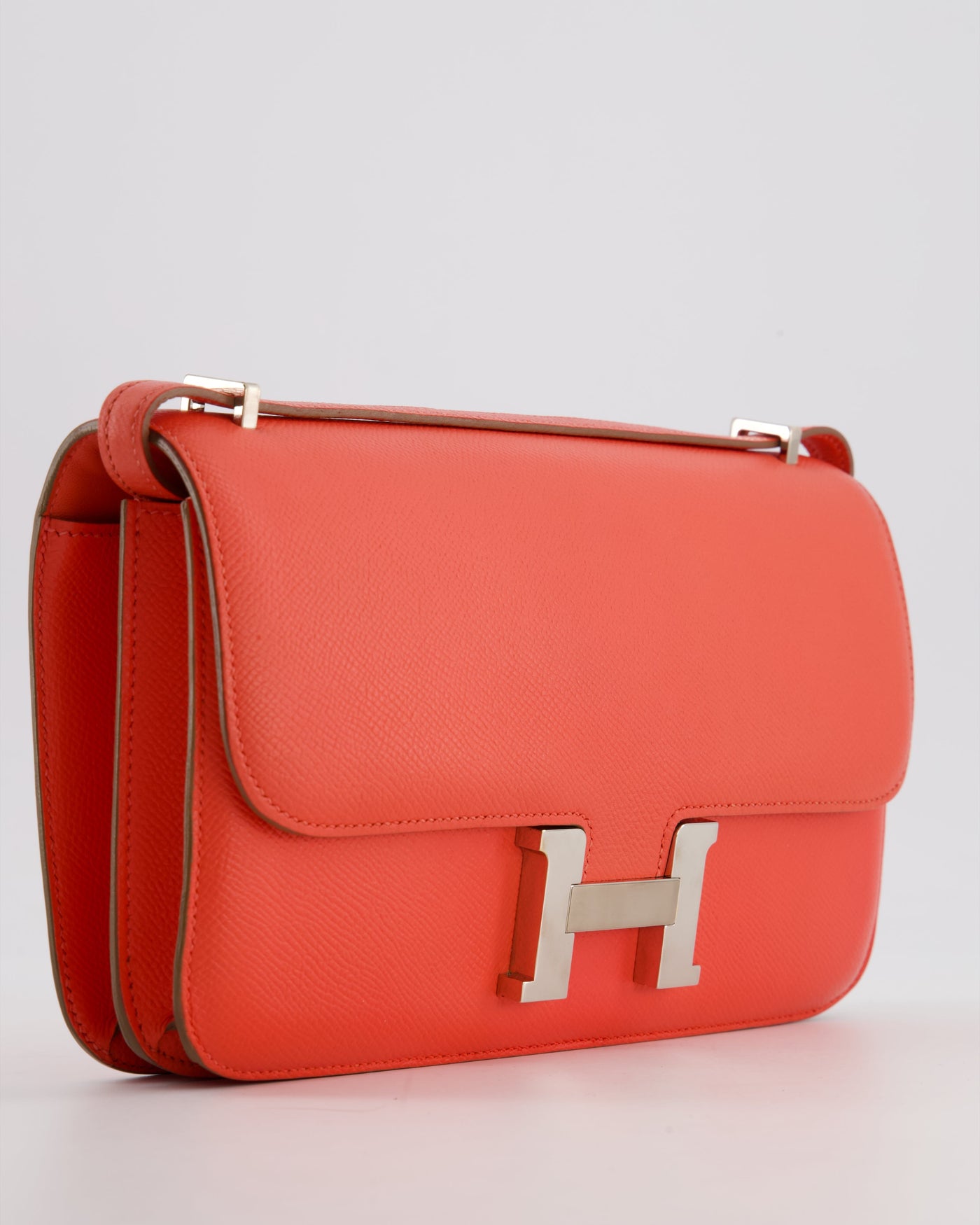 Hermes Constance Elan Bag in Rose Jaipur Epsom Leather with Palladium Hardware - Product Image 12
