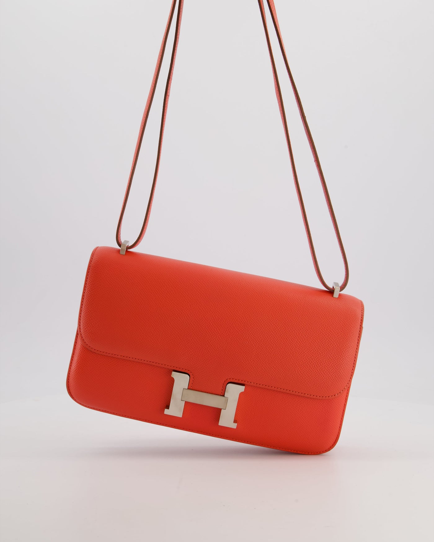 Hermes Constance Elan Bag in Rose Jaipur Epsom Leather with Palladium Hardware | Studio Nafay