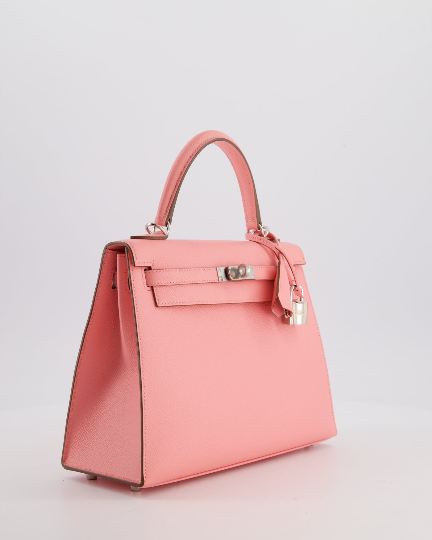 *RARE* Hermes Kelly 25 Sellier Bag in Rose Confetti in Epsom Leather with Palladium Hardware - Product Image 4