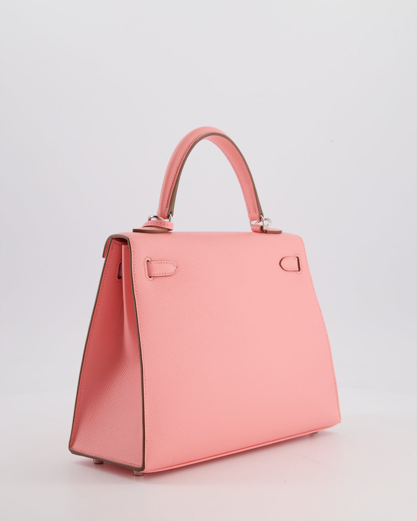 *RARE* Hermes Kelly 25 Sellier Bag in Rose Confetti in Epsom Leather with Palladium Hardware - Product Image 8