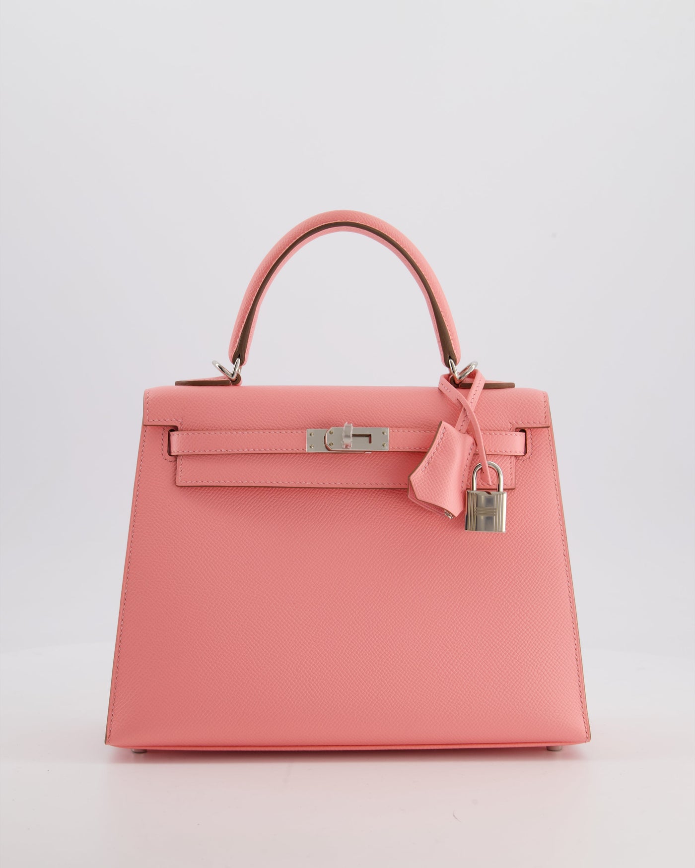 *RARE* Hermes Kelly 25 Sellier Bag in Rose Confetti in Epsom Leather with Palladium Hardware - Product Image 3
