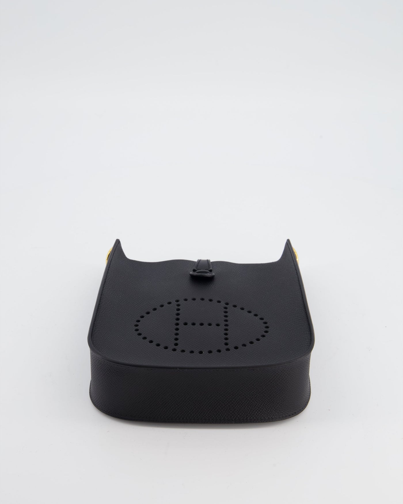 Hermes Black Mini Evelyne Sellier Bag in Epsom Leather with Gold Hardware - Product Image 19
