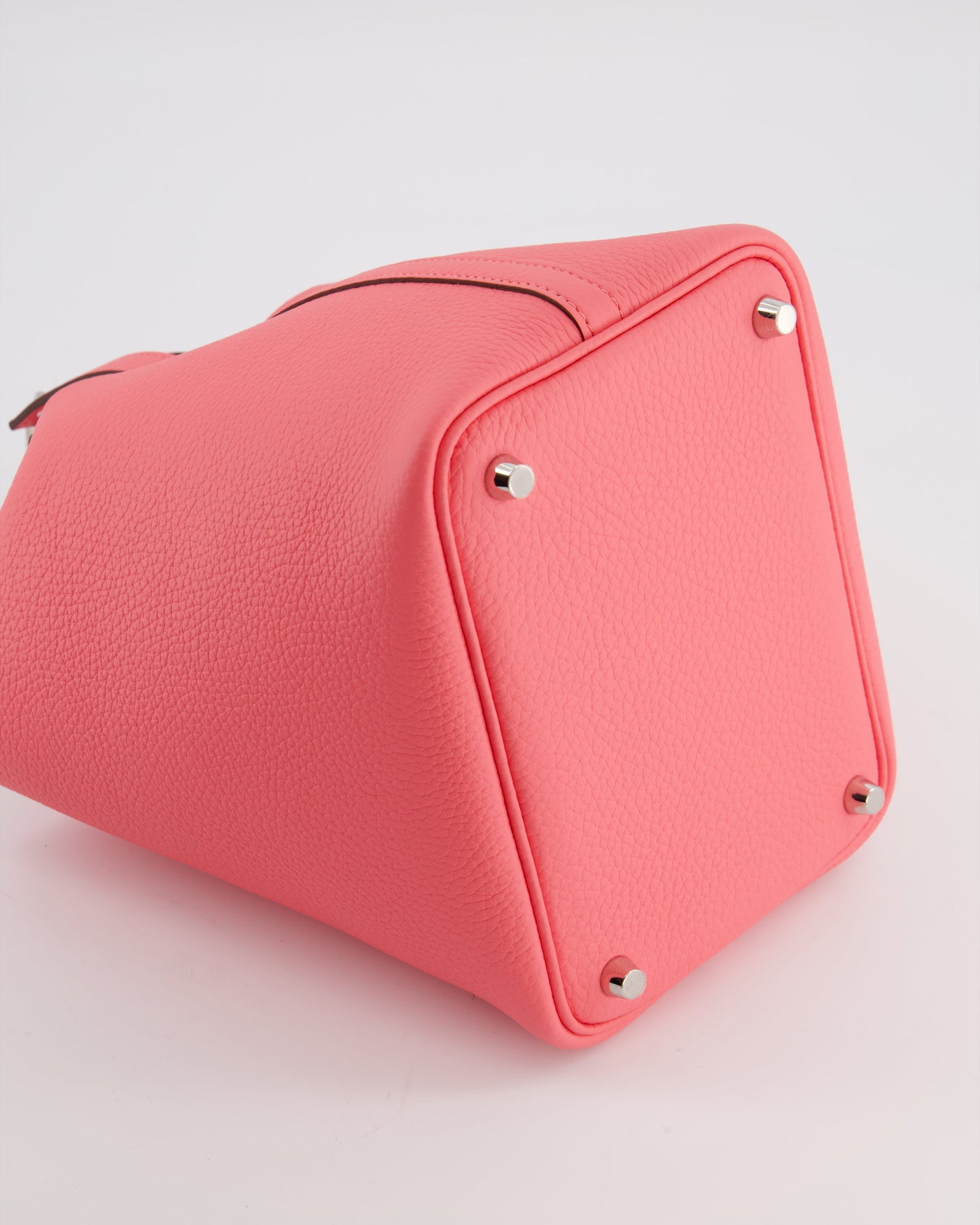 Hermes Picotin Lock 18 Bag in Rose Azalee Clemence Leather with Palladium Hardware - Product Image 15