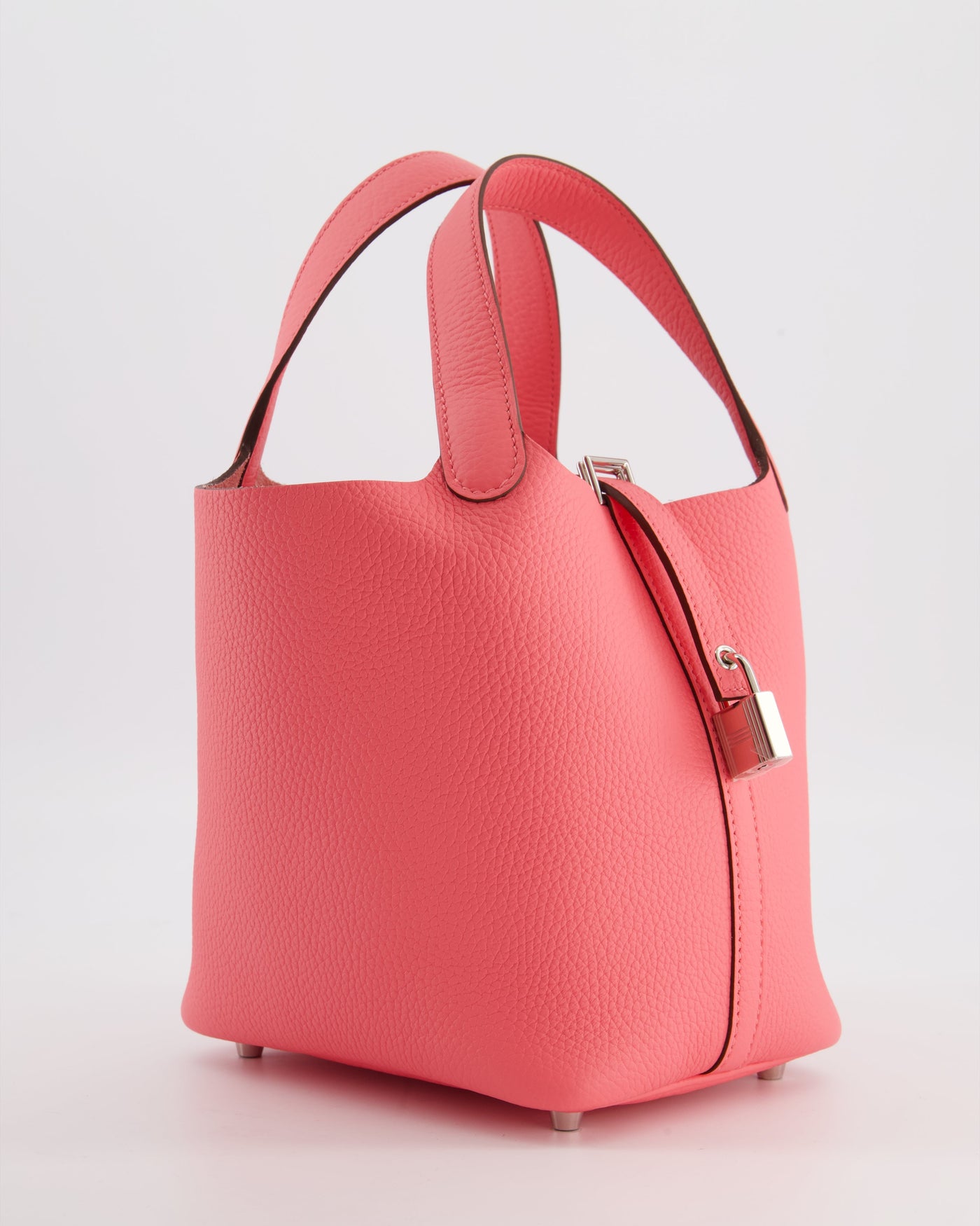 Hermes Picotin Lock 18 Bag in Rose Azalee Clemence Leather with Palladium Hardware - Product Image 2