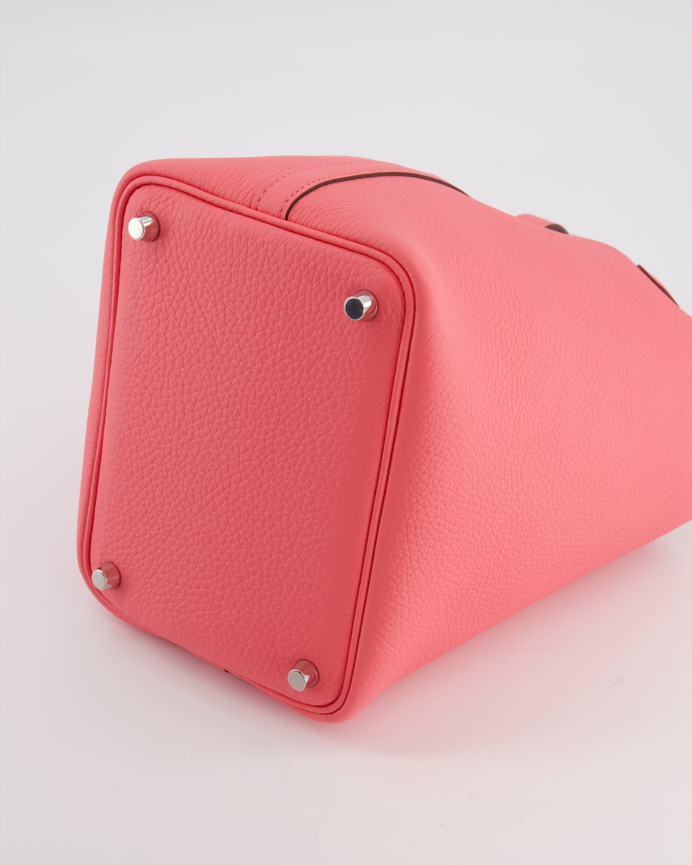 Hermes Picotin Lock 18 Bag in Rose Azalee Clemence Leather with Palladium Hardware - Product Image 16