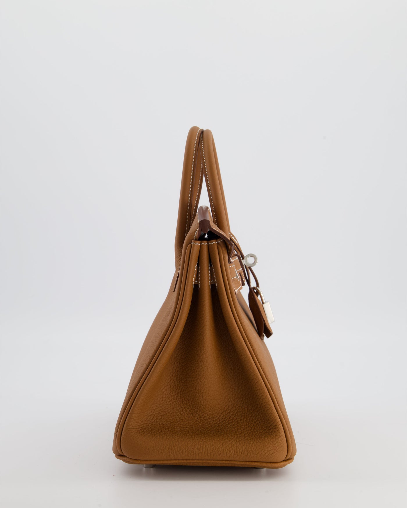 *HOT* Hermes Birkin 25 Retourne Bag in Gold Togo Leather with Palladium Hardware - Product Image 4