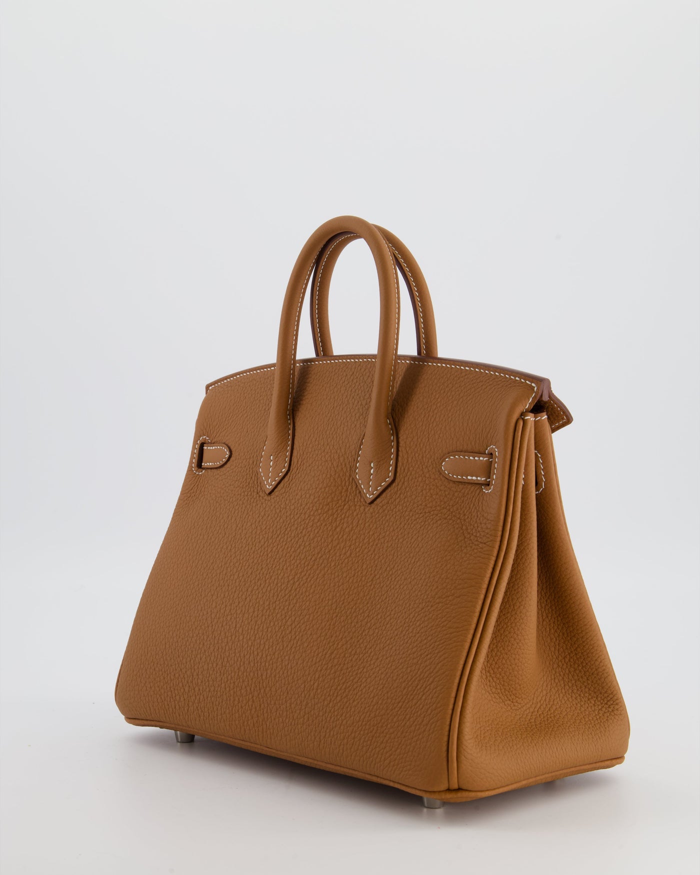 *HOT* Hermes Birkin 25 Retourne Bag in Gold Togo Leather with Palladium Hardware - Product Image 5