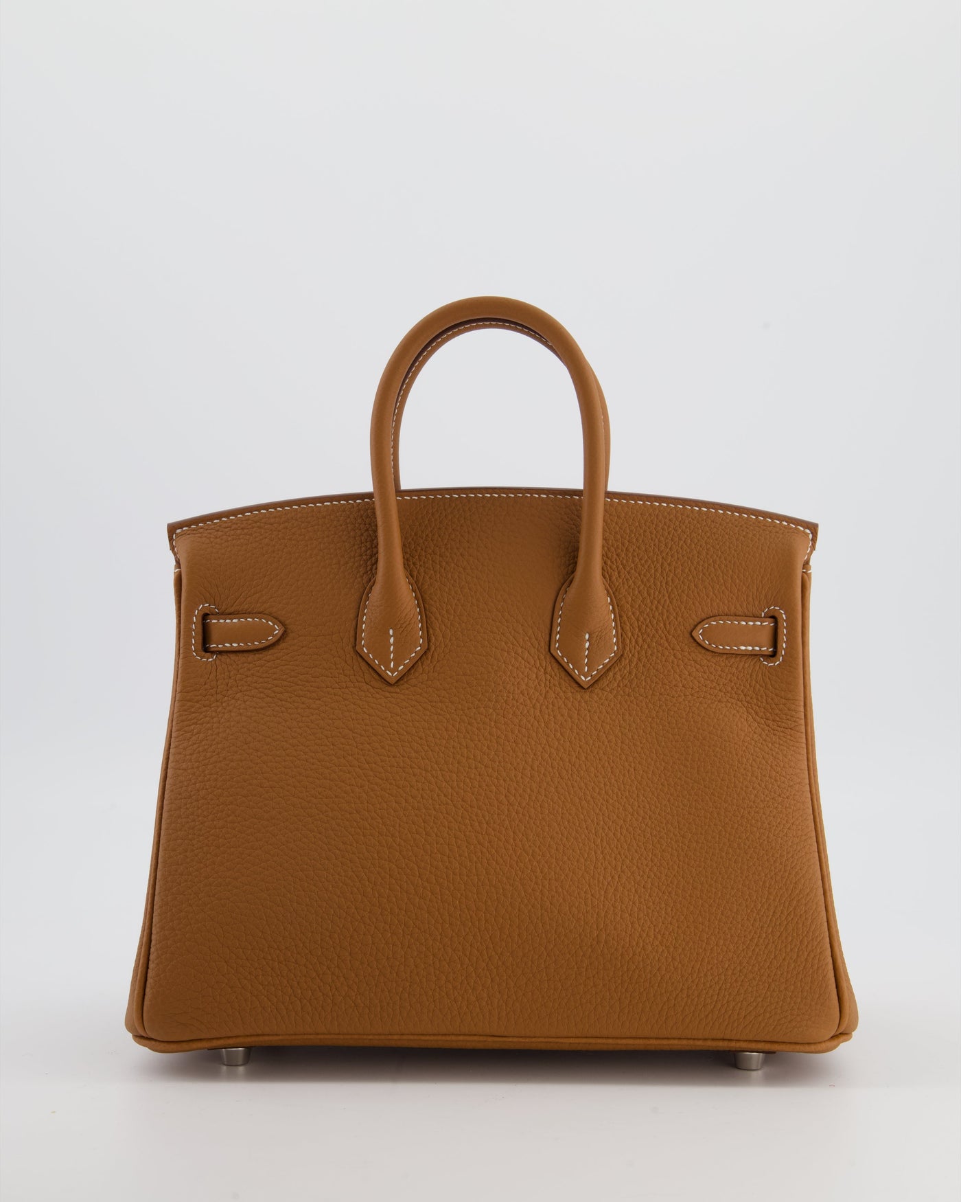 *HOT* Hermes Birkin 25 Retourne Bag in Gold Togo Leather with Palladium Hardware - Product Image 6