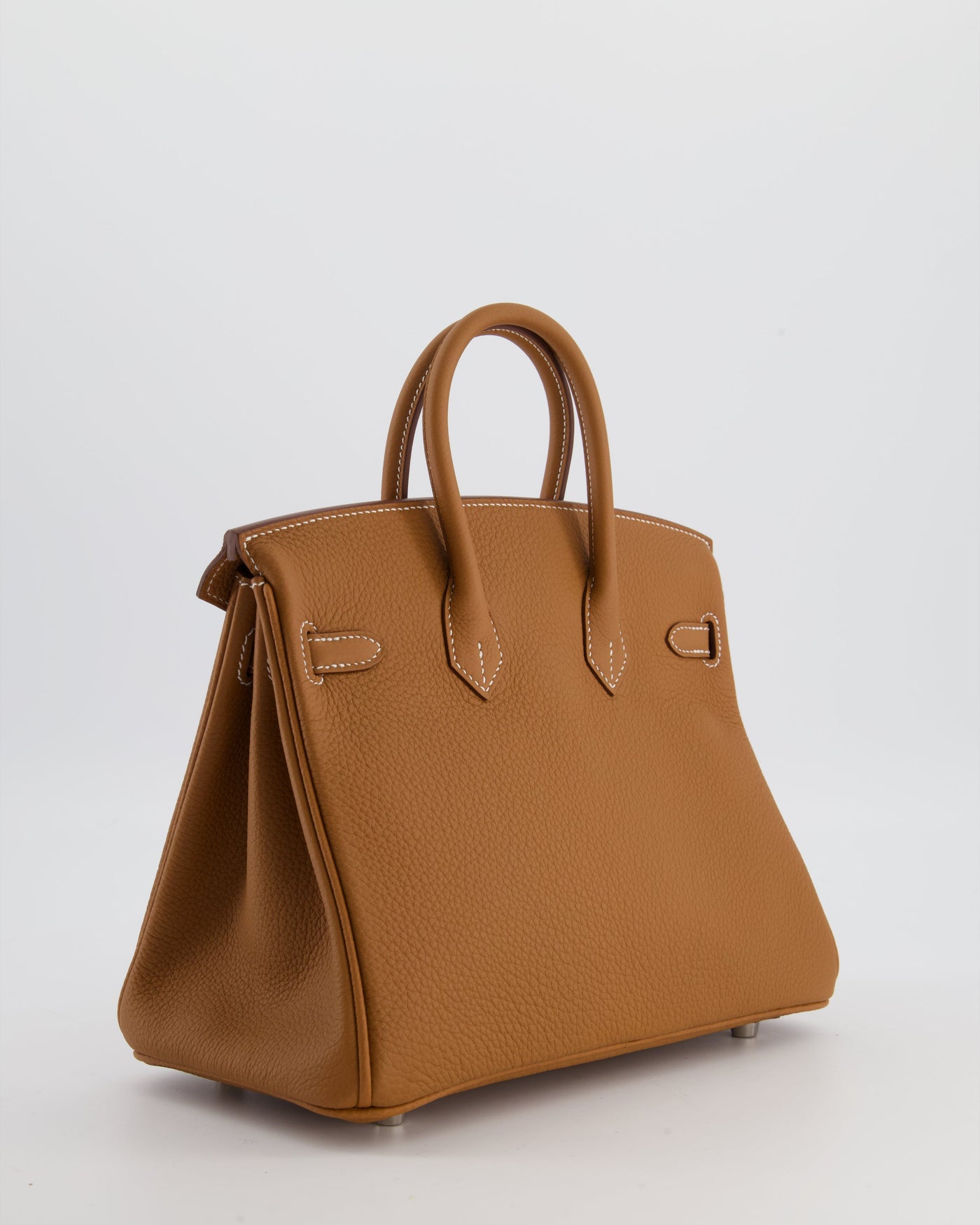 *HOT* Hermes Birkin 25 Retourne Bag in Gold Togo Leather with Palladium Hardware - Product Image 7