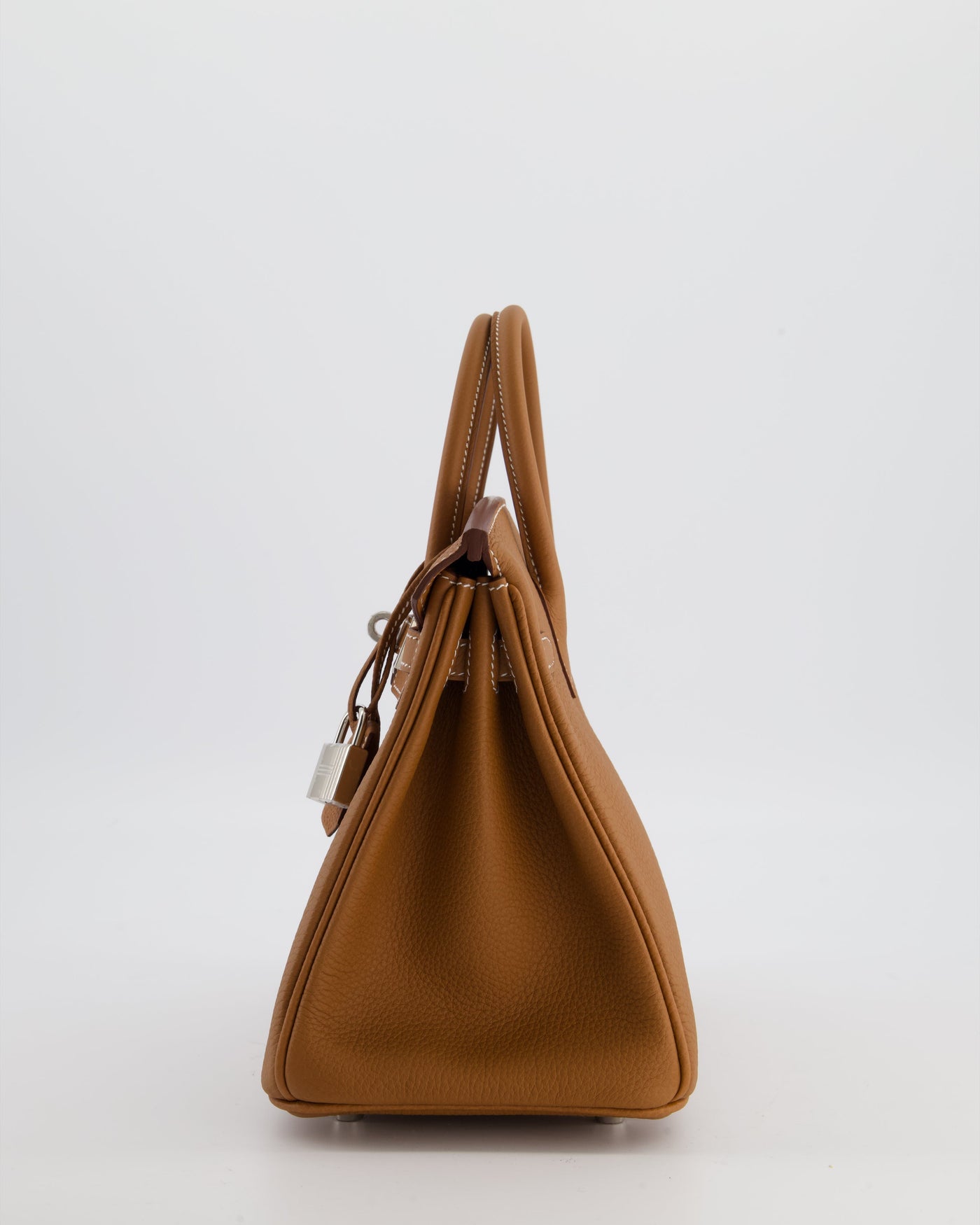 *HOT* Hermes Birkin 25 Retourne Bag in Gold Togo Leather with Palladium Hardware - Product Image 8