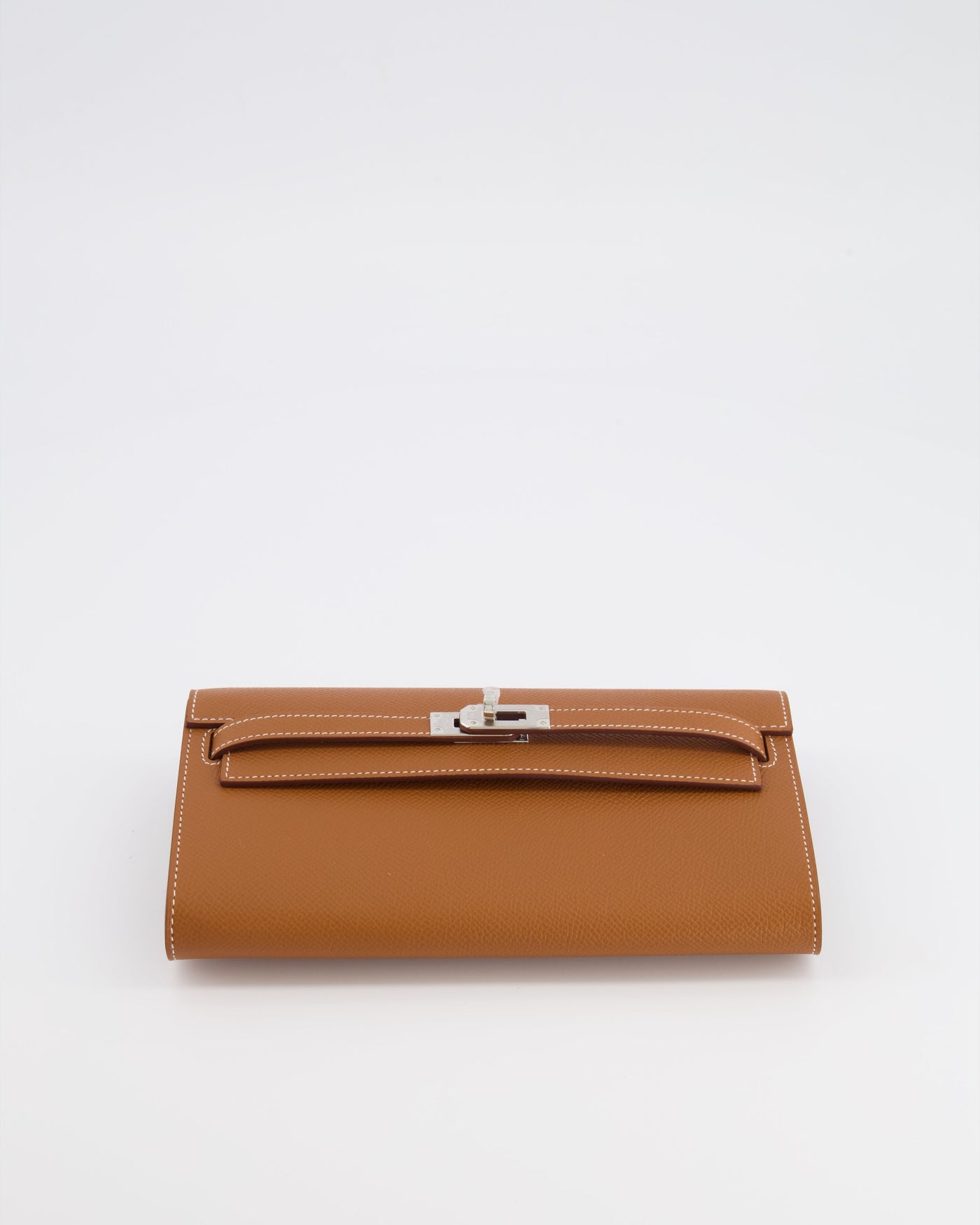 Hermes Kelly To Go Bag in Gold Epsom Leather with Palladium Hardware - Product Image 19