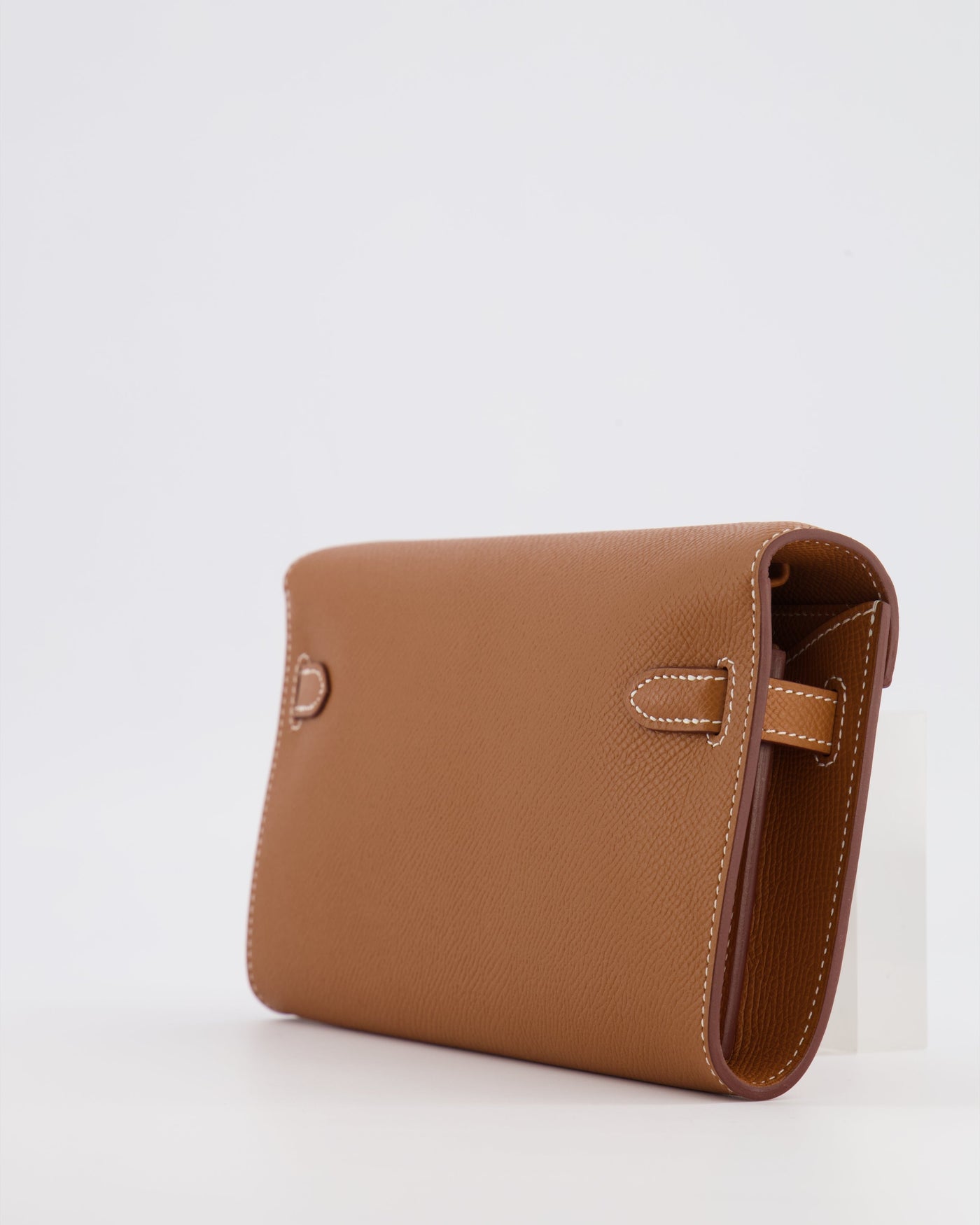 Hermes Kelly To Go Bag in Gold Epsom Leather with Palladium Hardware - Product Image 15