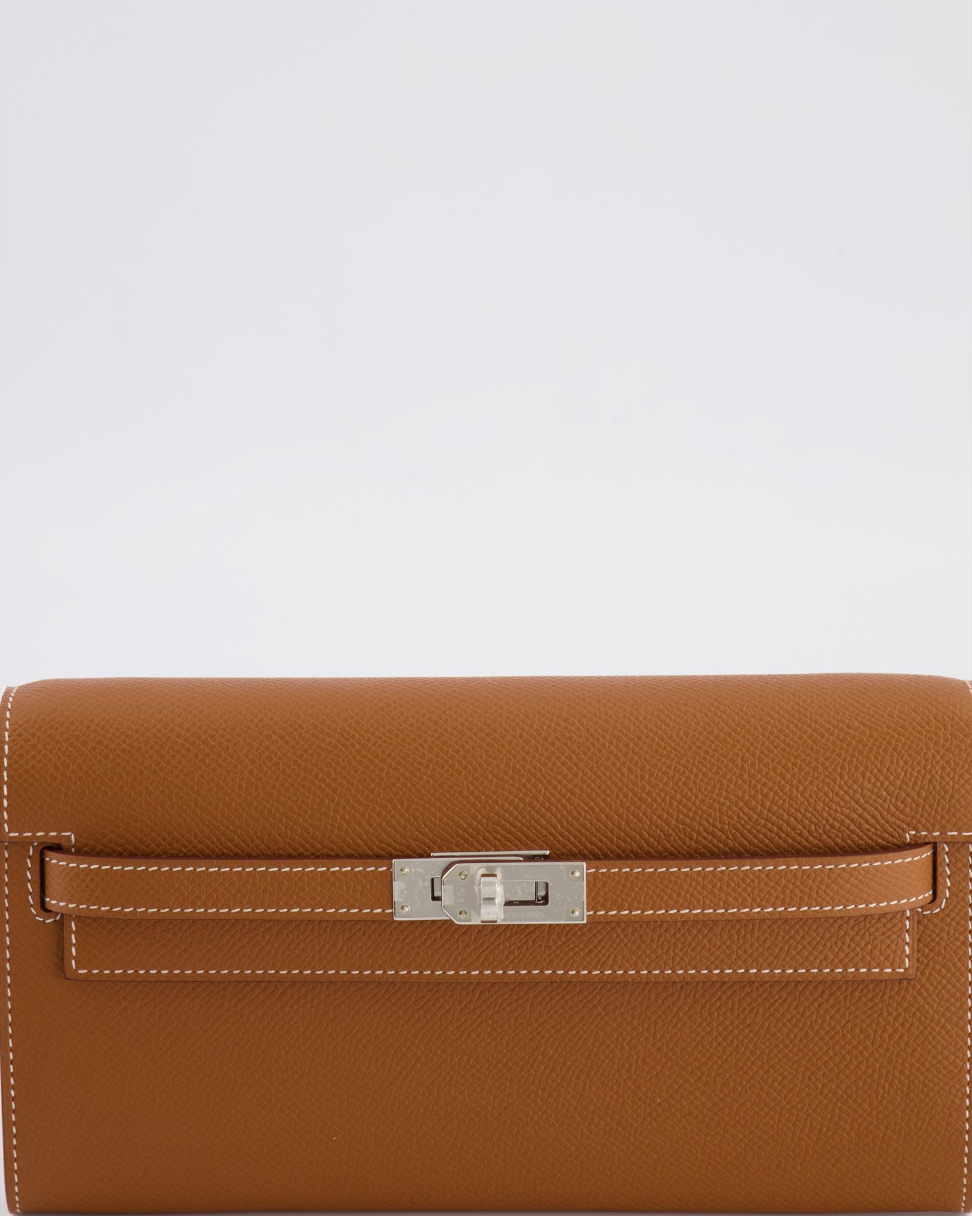 Hermes Kelly To Go Bag in Gold Epsom Leather with Palladium Hardware - Product Image 11