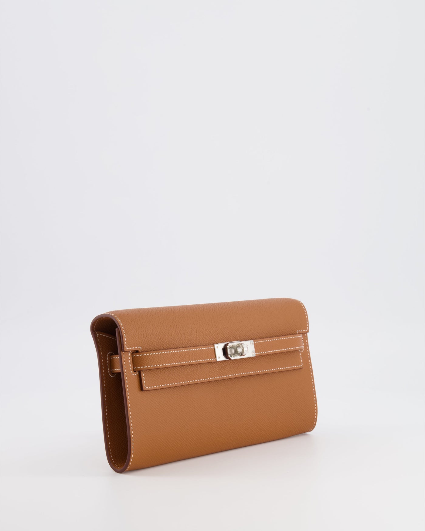 Hermes Kelly To Go Bag in Gold Epsom Leather with Palladium Hardware - Product Image 4