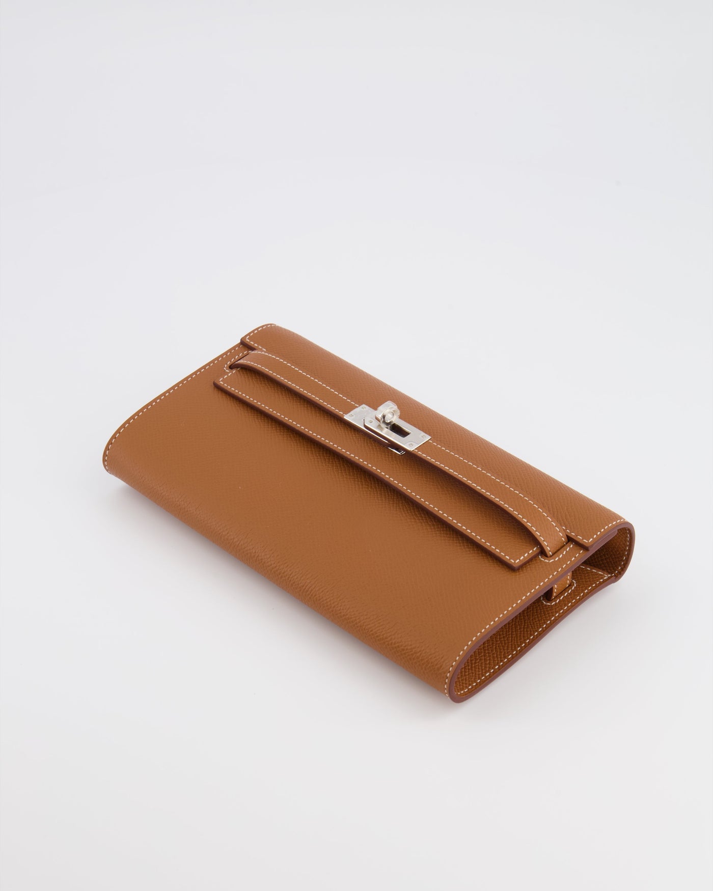 Hermes Kelly To Go Bag in Gold Epsom Leather with Palladium Hardware - Product Image 21