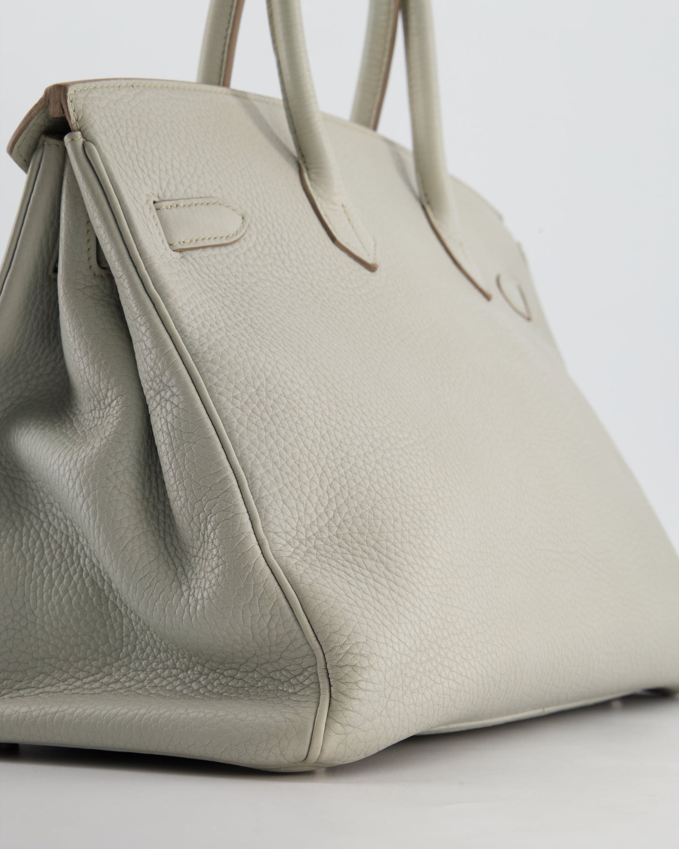 Hermes Birkin 35 Retourne Bag in Gris Perle Togo Leather with Palladium Hardware - Product Image 12