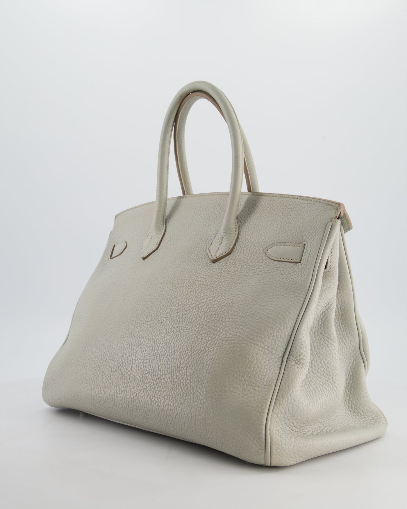 Hermes Birkin 35 Retourne Bag in Gris Perle Togo Leather with Palladium Hardware - Product Image 5