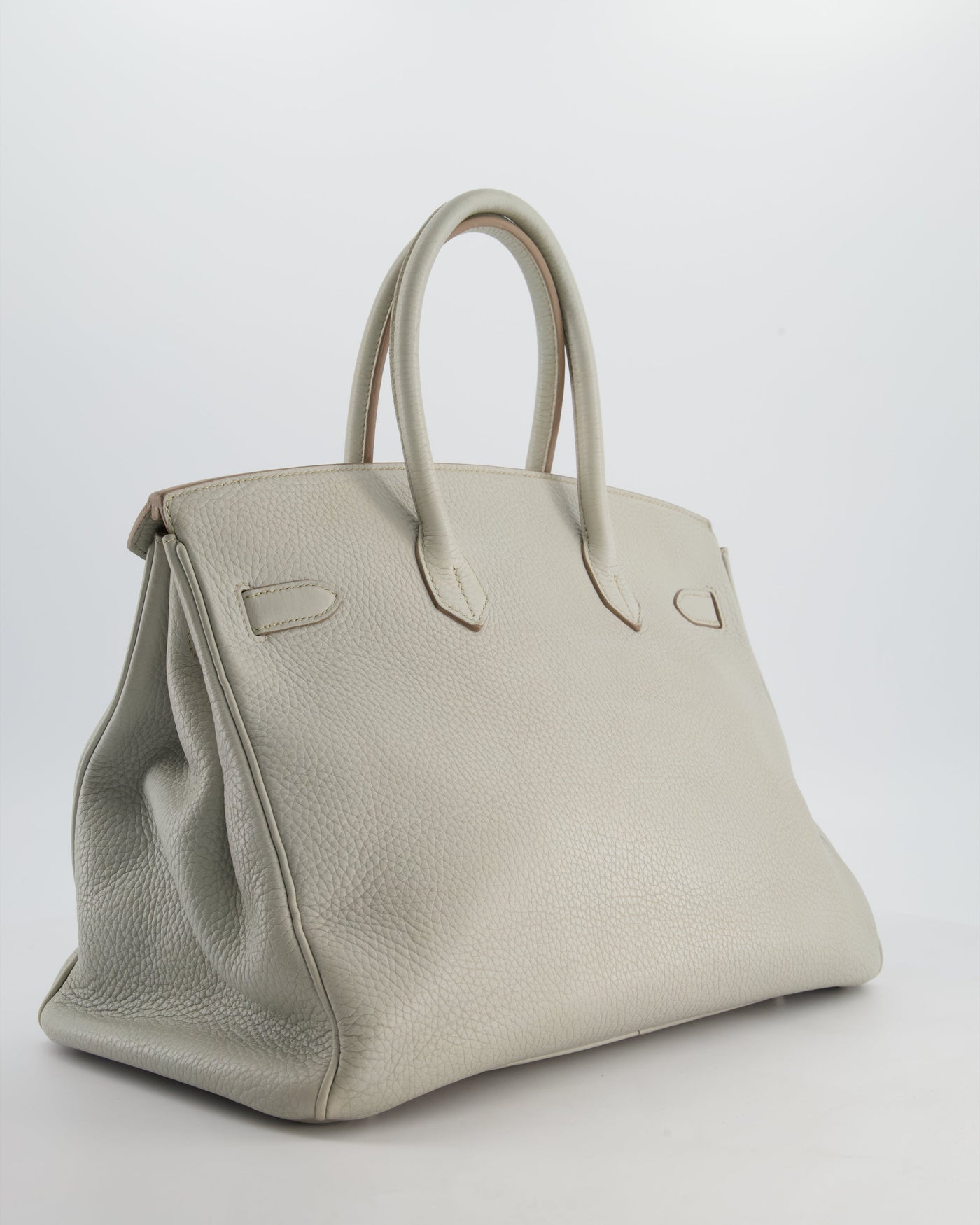 Hermes Birkin 35 Retourne Bag in Gris Perle Togo Leather with Palladium Hardware - Product Image 7