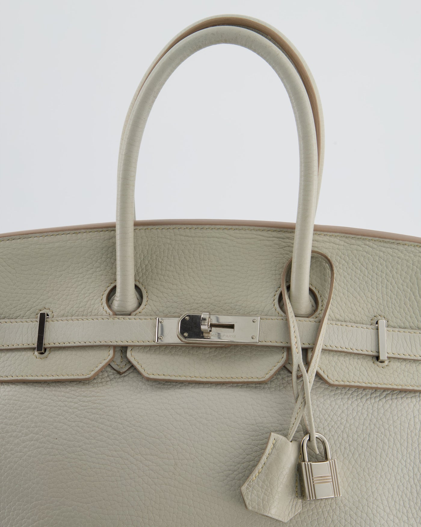 Hermes Birkin 35 Retourne Bag in Gris Perle Togo Leather with Palladium Hardware - Product Image 15