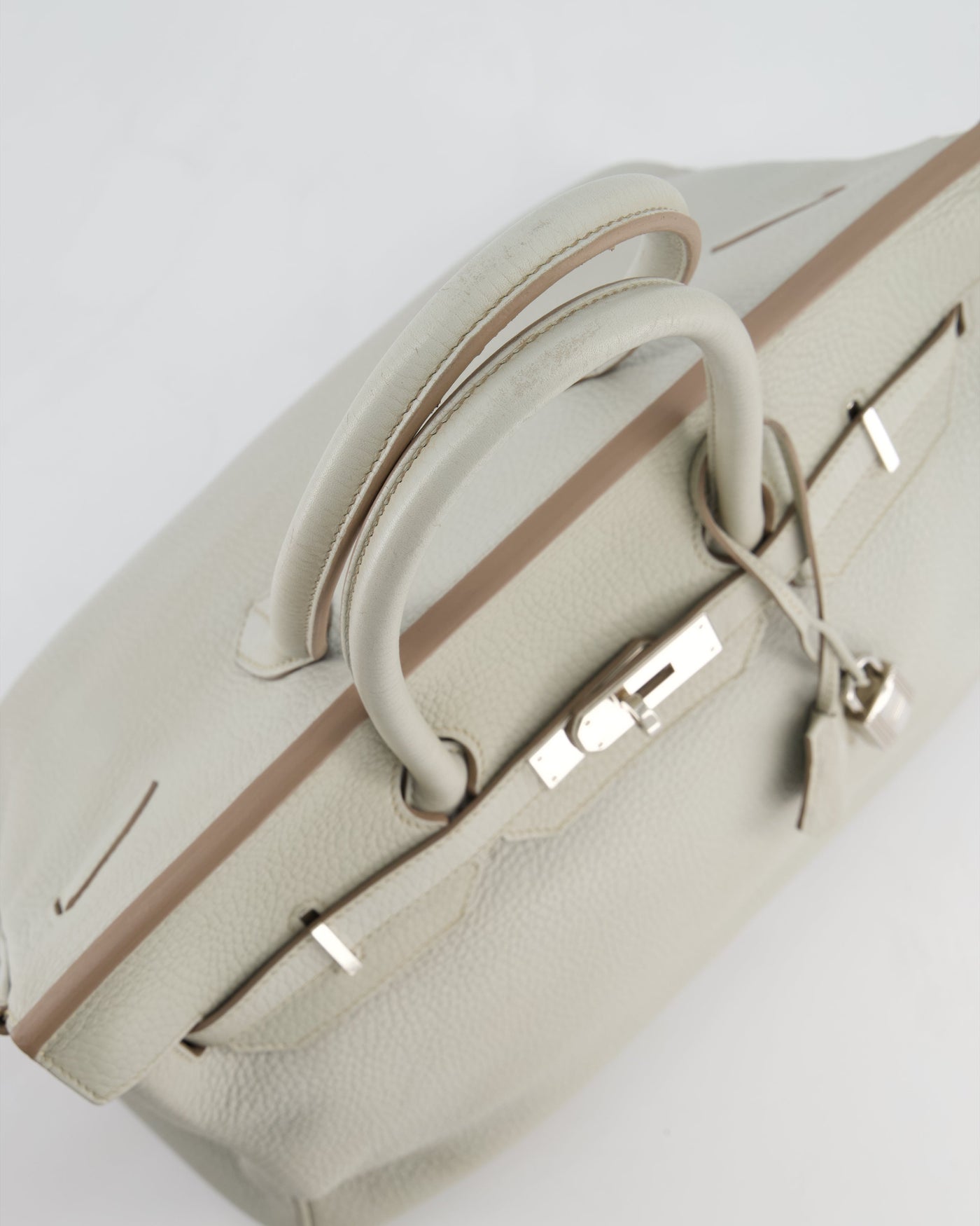 Hermes Birkin 35 Retourne Bag in Gris Perle Togo Leather with Palladium Hardware - Product Image 16