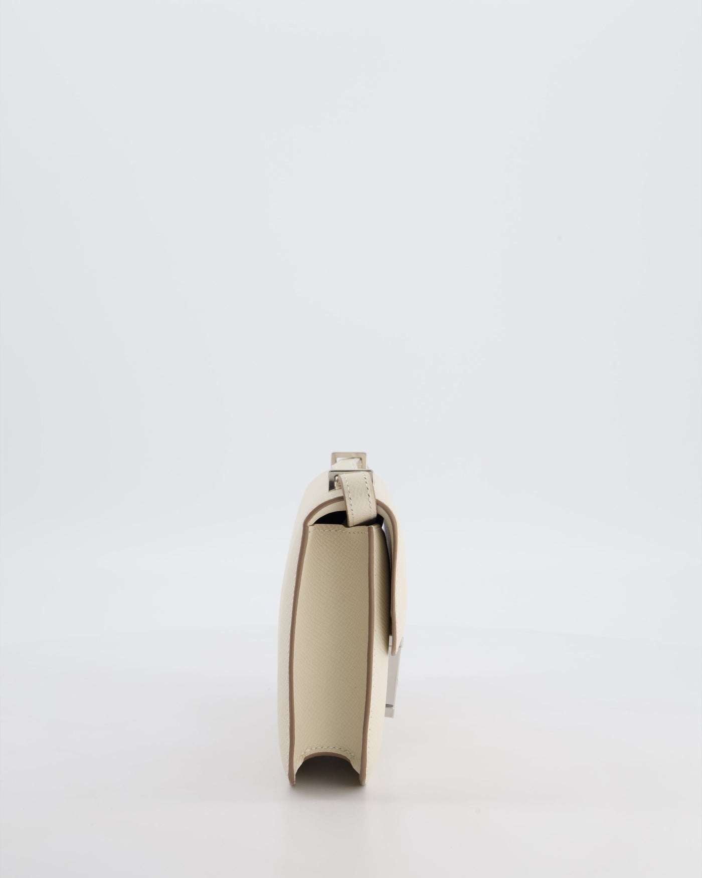 *NEW RELEASE* Hermes Constance 1-Elan Miroir Bag in Craie Epsom Leather with Palladium Hardware - Product Image 5