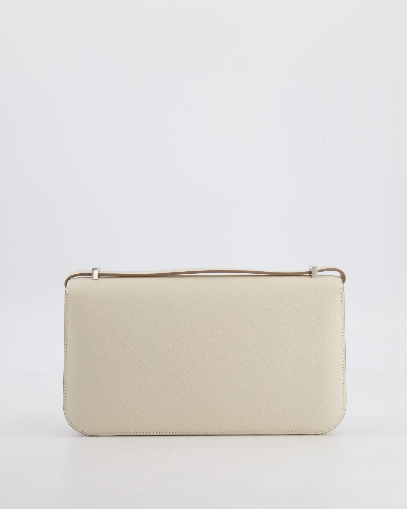 *NEW RELEASE* Hermes Constance 1-Elan Miroir Bag in Craie Epsom Leather with Palladium Hardware - Product Image 7
