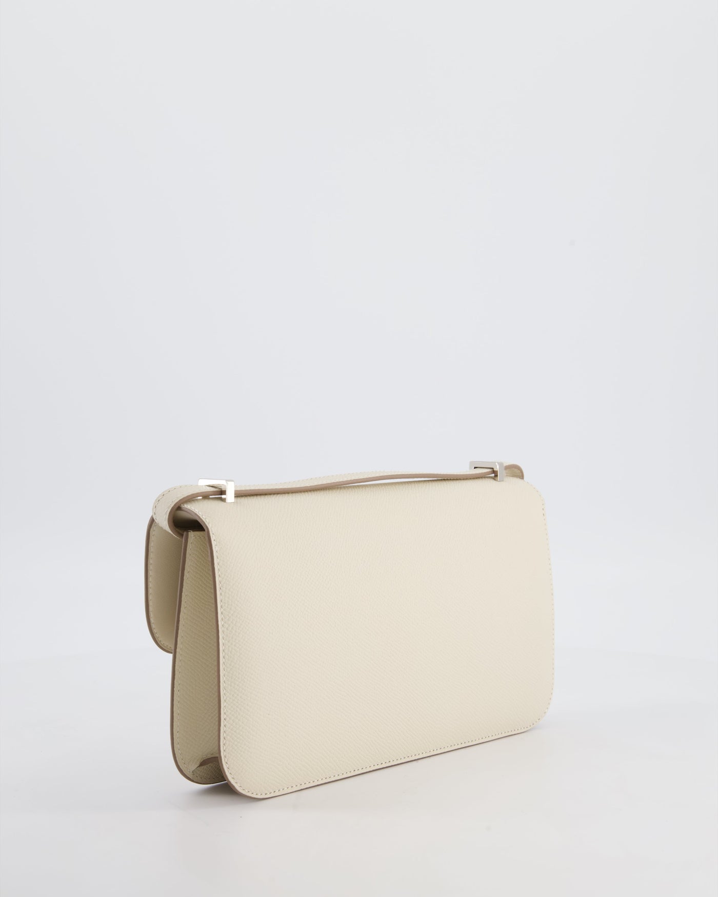 *NEW RELEASE* Hermes Constance 1-Elan Miroir Bag in Craie Epsom Leather with Palladium Hardware - Product Image 8