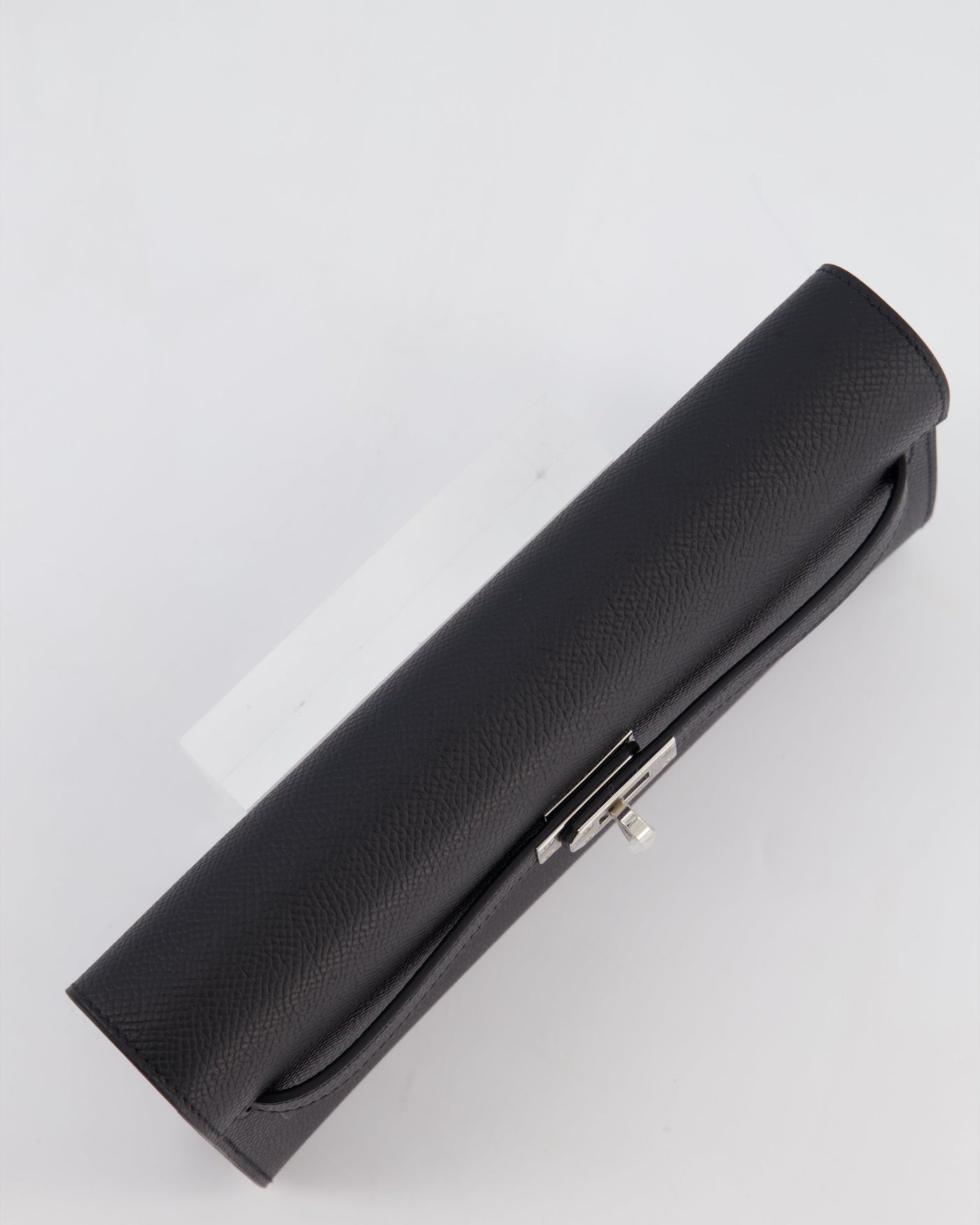 Hermes Kelly To Go Bag in Noir Epsom Leather with Palladium Hardware - Product Image 16