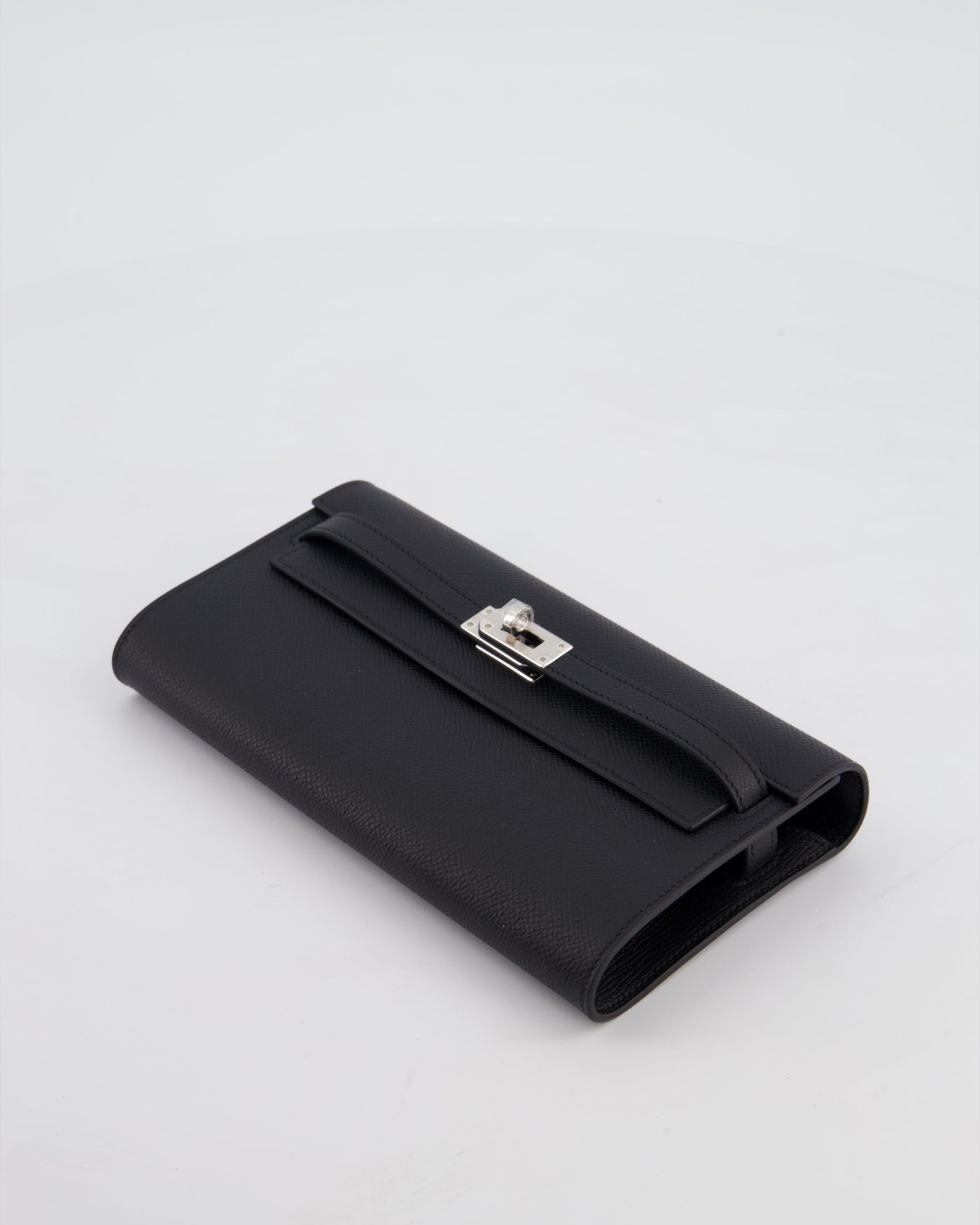 Hermes Kelly To Go Bag in Noir Epsom Leather with Palladium Hardware - Product Image 21