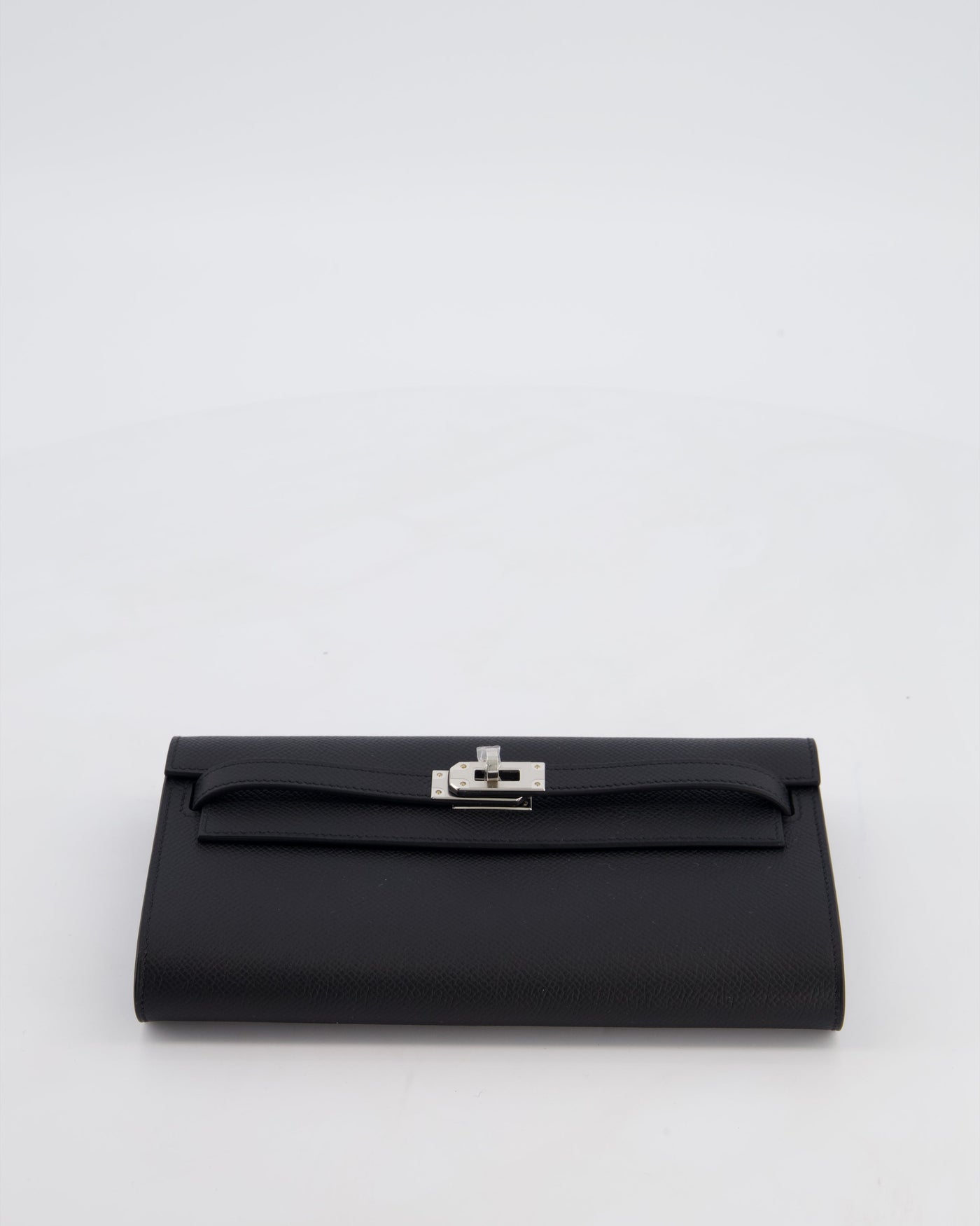 Hermes Kelly To Go Bag in Noir Epsom Leather with Palladium Hardware - Product Image 20