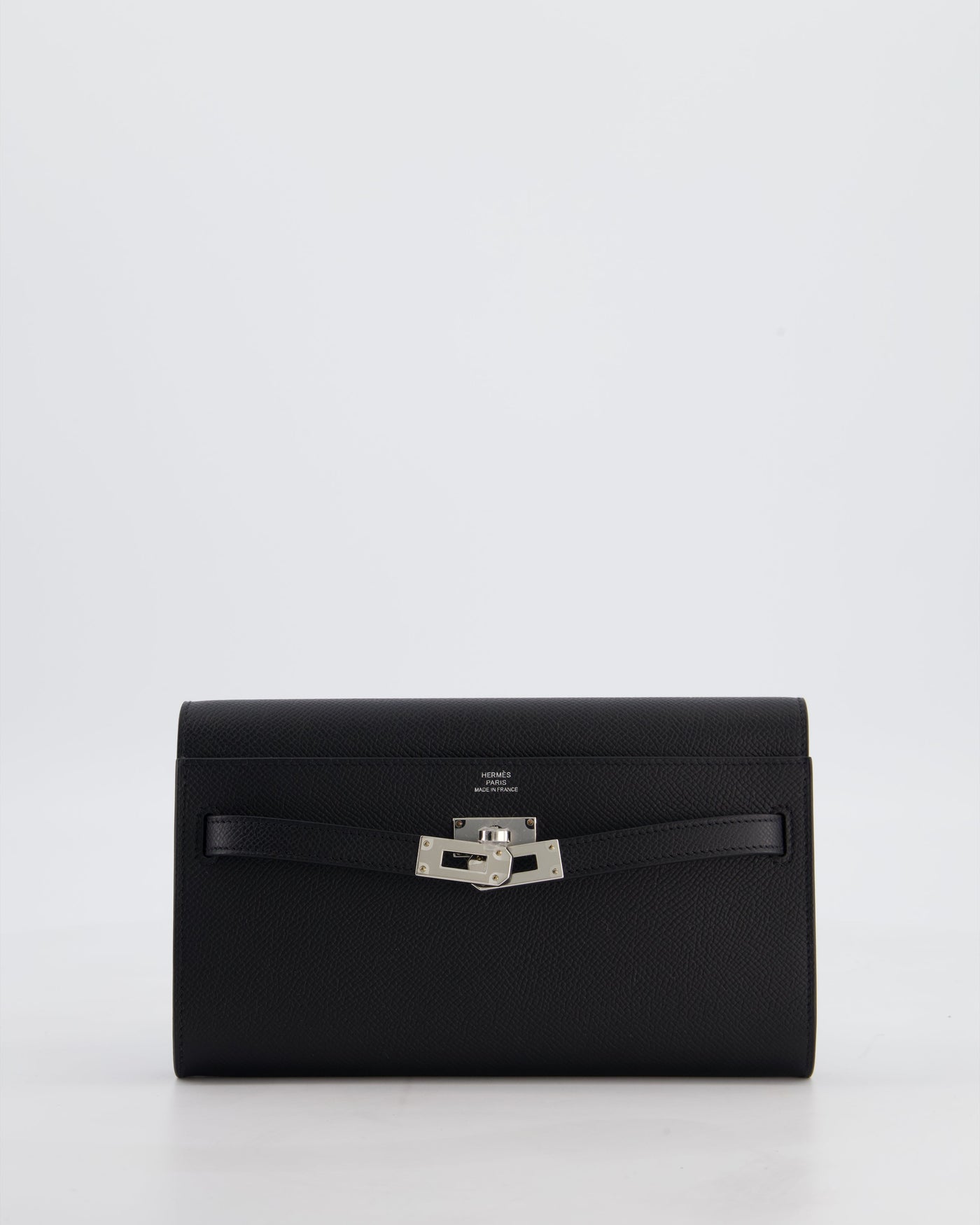 Hermes Kelly To Go Bag in Noir Epsom Leather with Palladium Hardware - Product Image 3