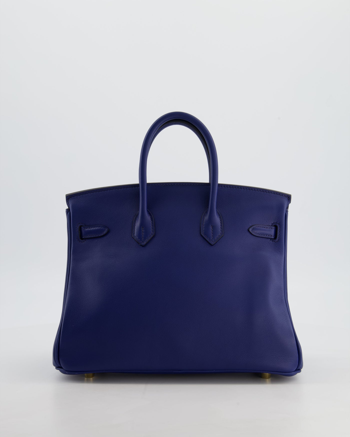 Hermes Birkin 25 Retourne Bag in Bleu Saphir Swift Leather with Gold Hardware - Product Image 6