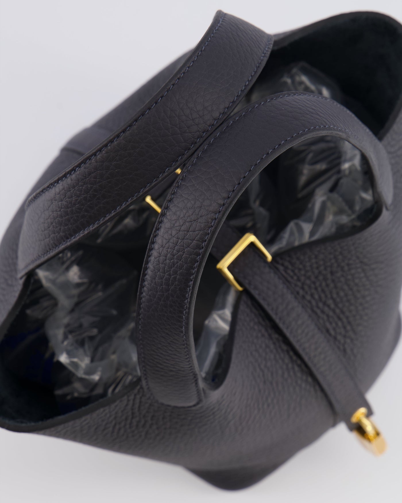 Hermes Picotin Lock 18 Bag in Caban Clemence Leather with Gold Hardware - Product Image 18