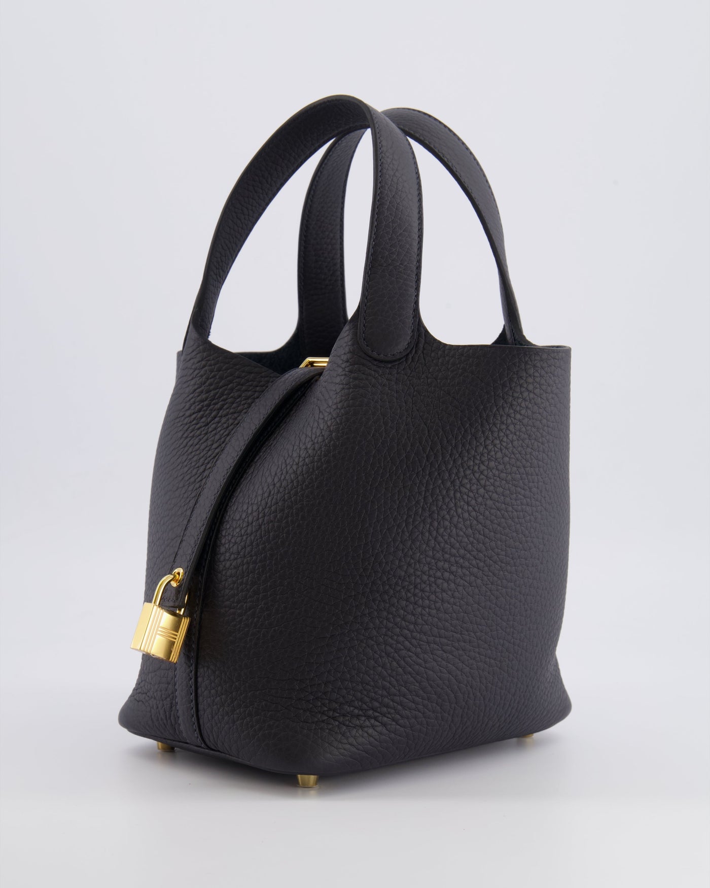 Hermes Picotin Lock 18 Bag in Caban Clemence Leather with Gold Hardware - Product Image 3
