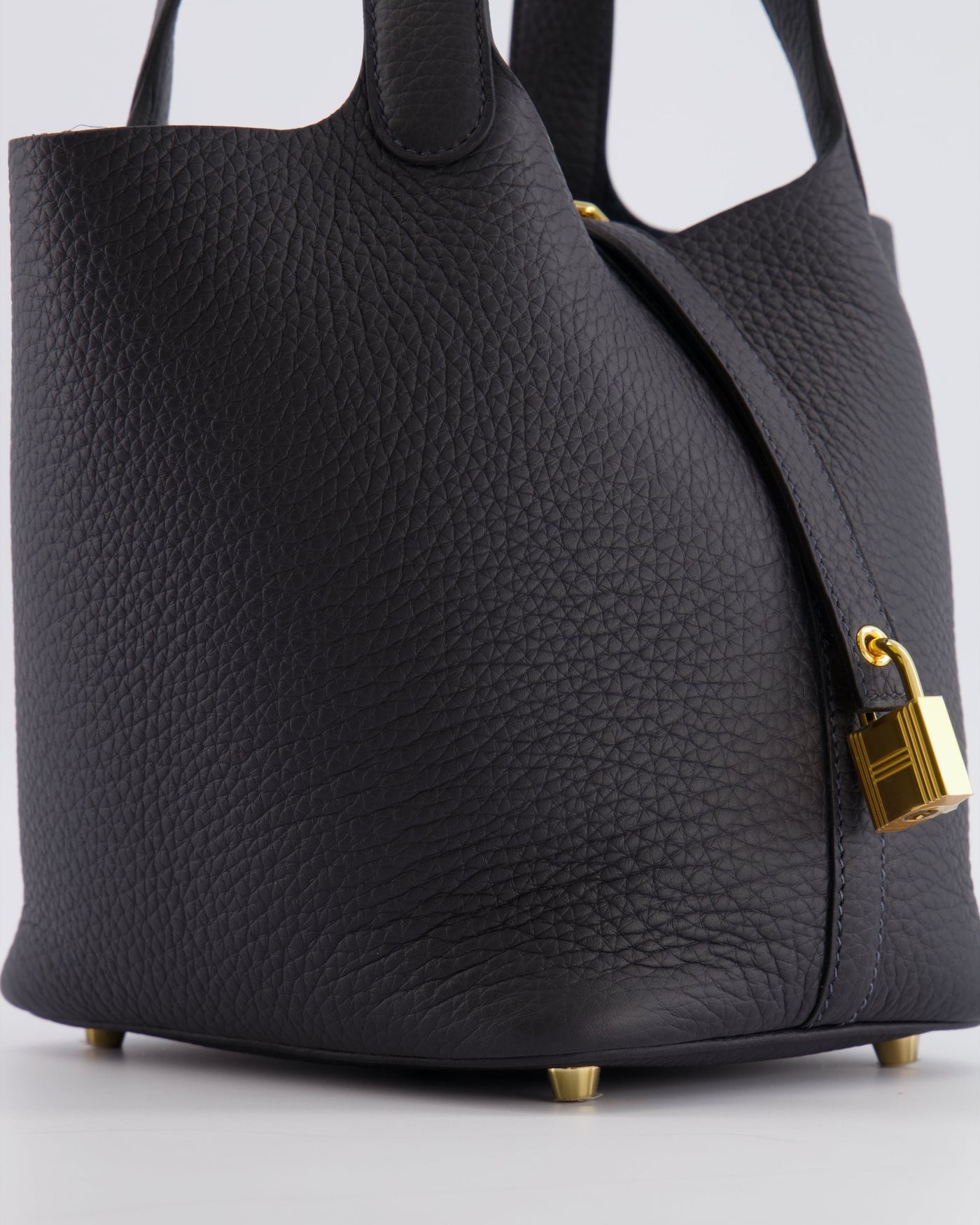 Hermes Picotin Lock 18 Bag in Caban Clemence Leather with Gold Hardware - Product Image 9