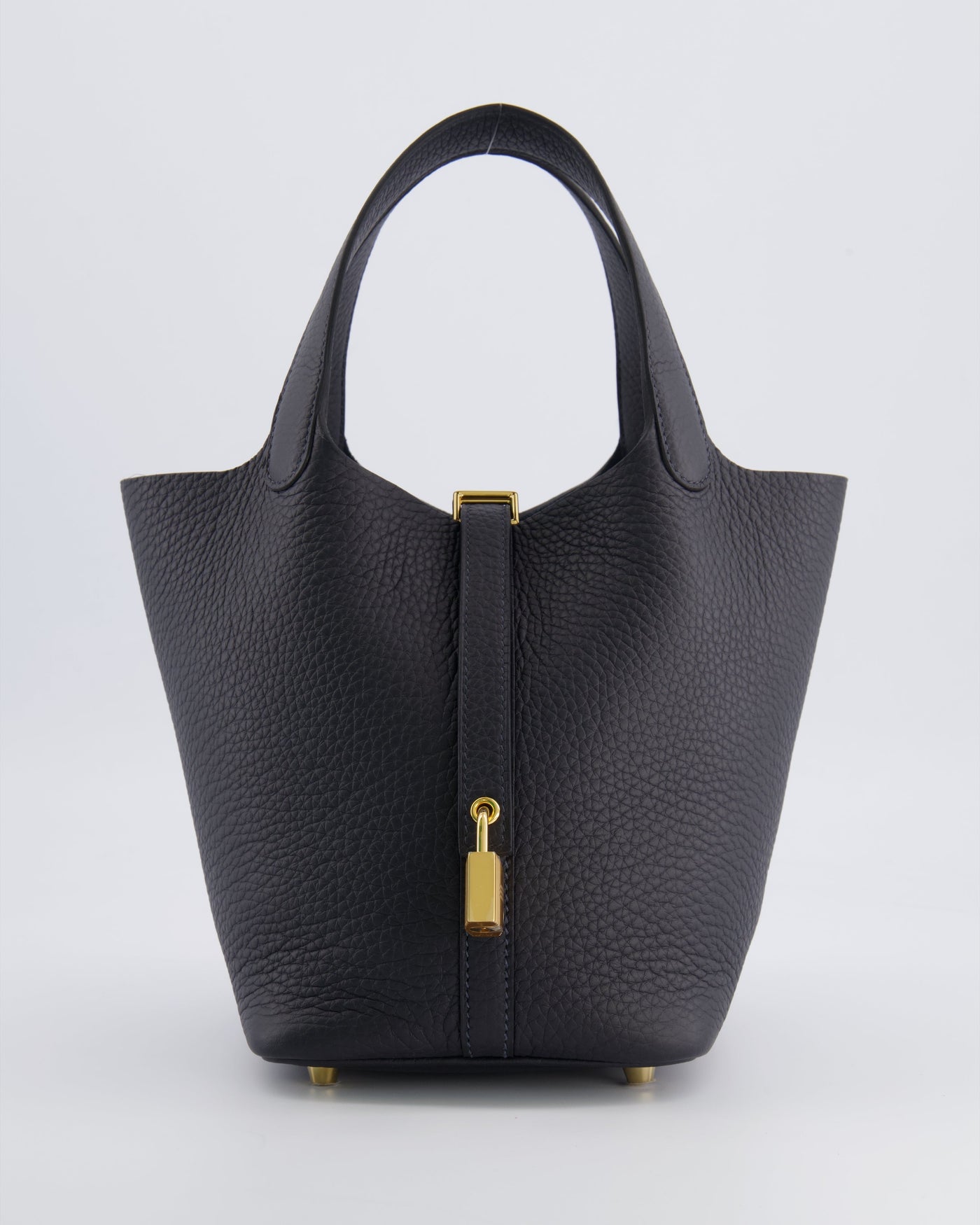 Hermes Picotin Lock 18 Bag in Caban Clemence Leather with Gold Hardware | Studio Nafay